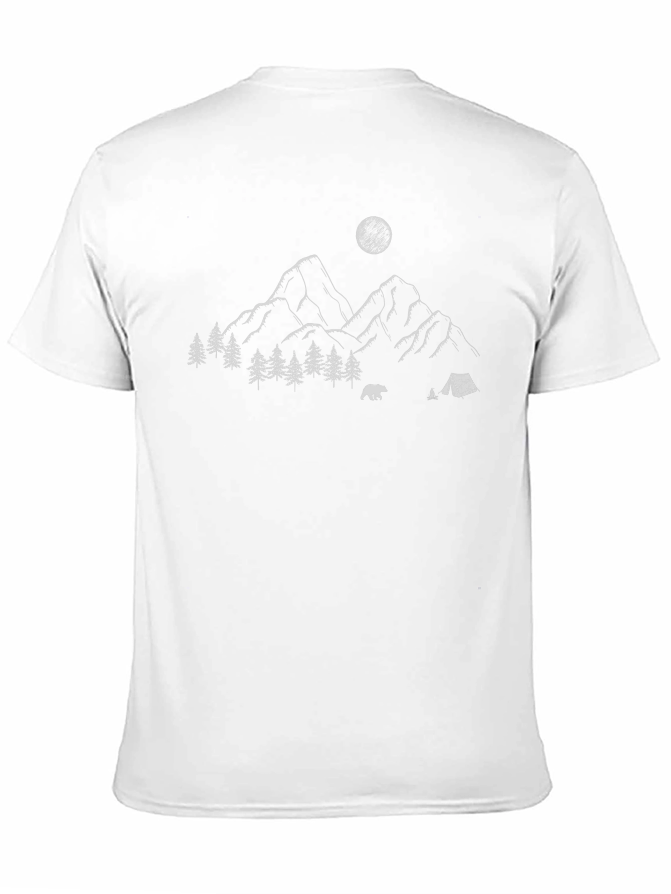 Mountain Camp Graphic Tee - Black