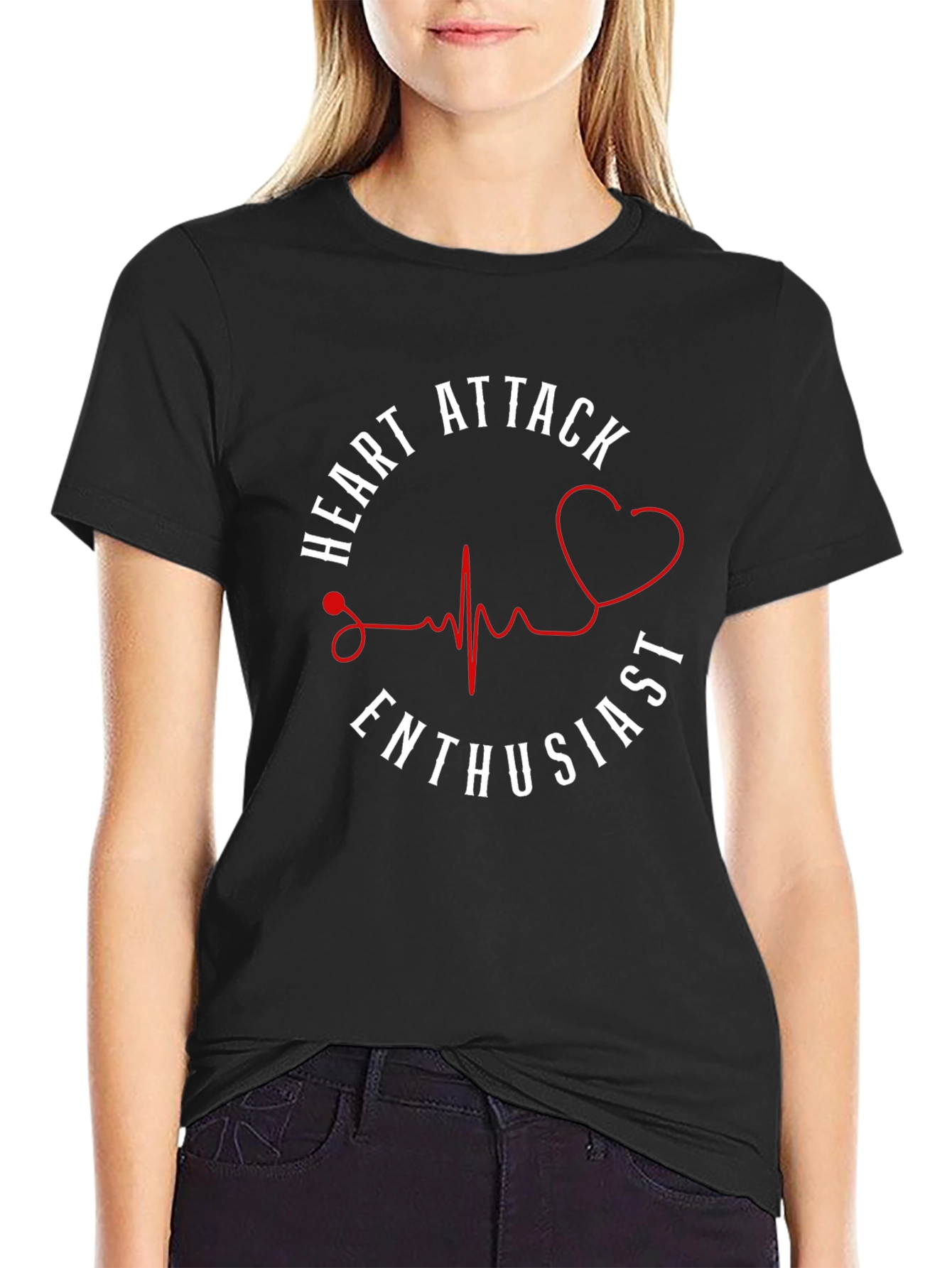 Heart Attack Enthusiast Graphic Tee