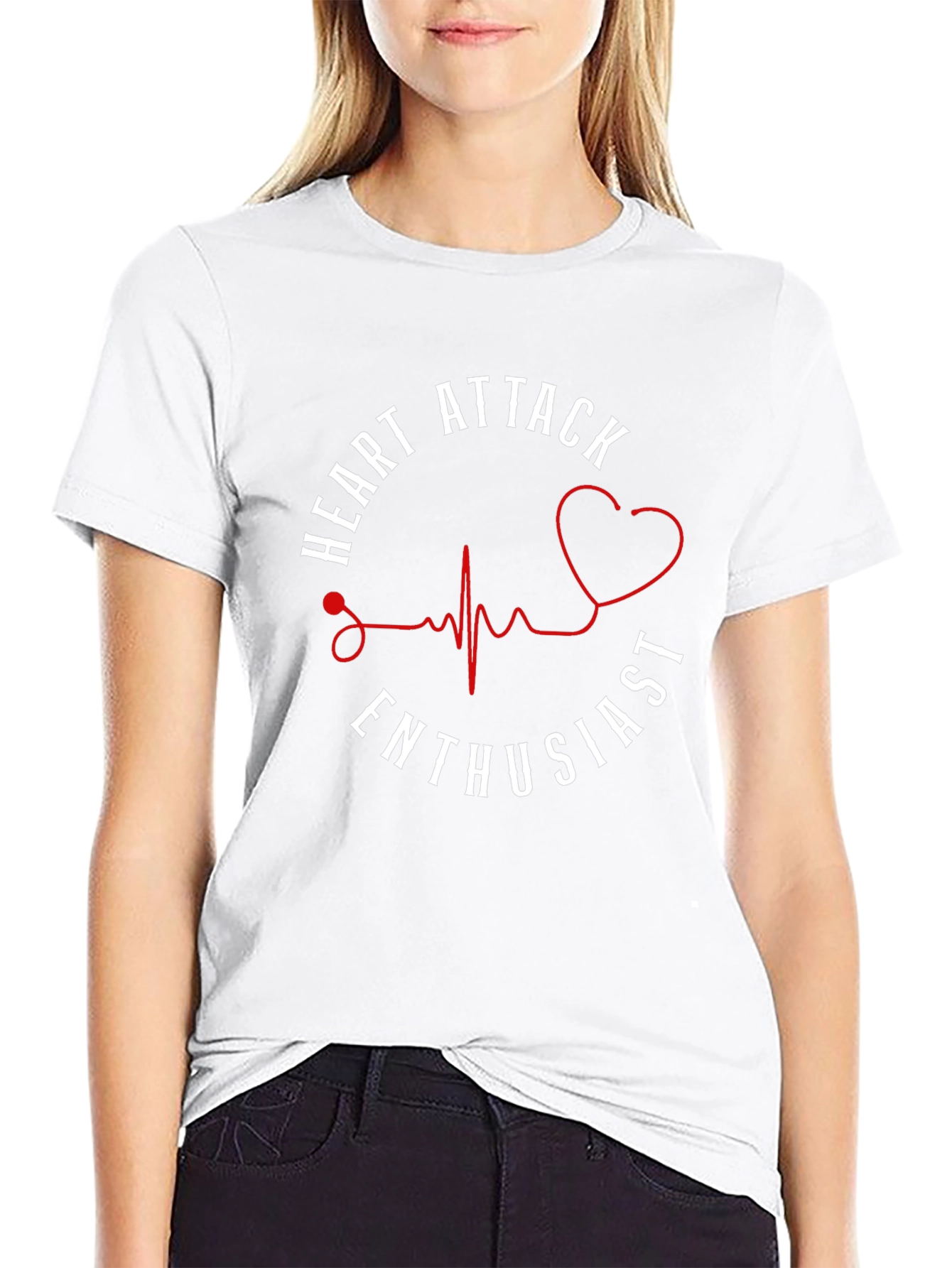 Heart Attack Enthusiast Graphic Tee