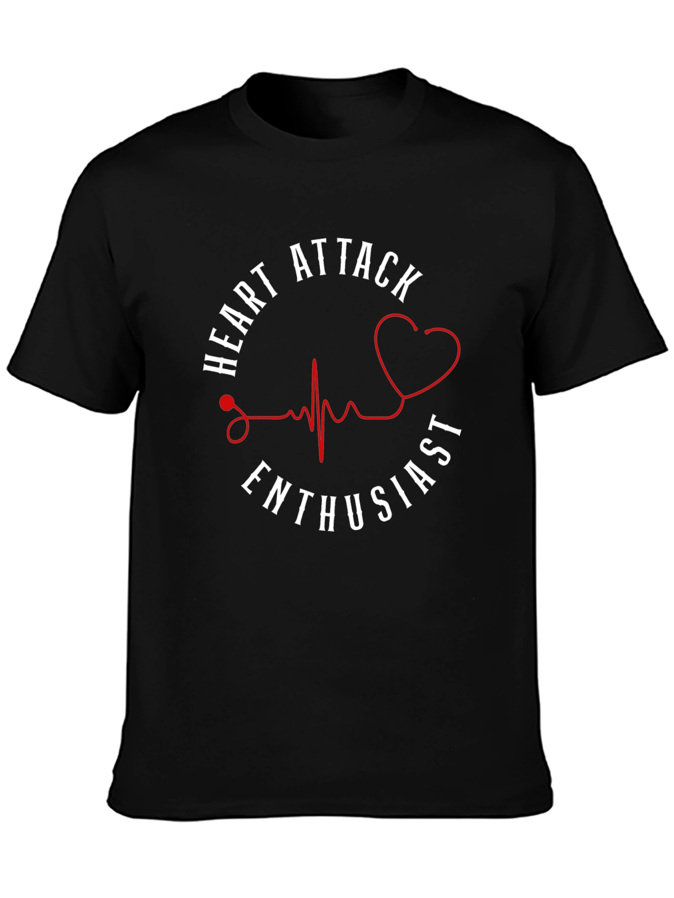 Heart Attack Enthusiast Graphic Tee