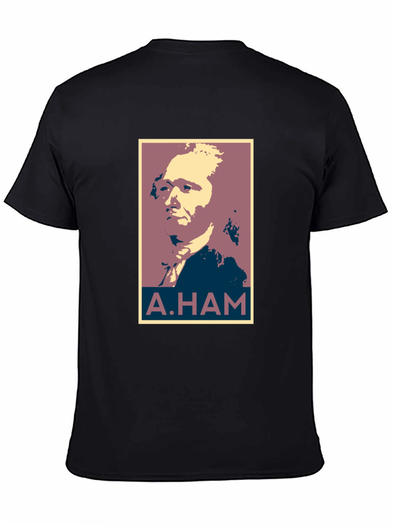 A. Ham Graphic Tee - Black