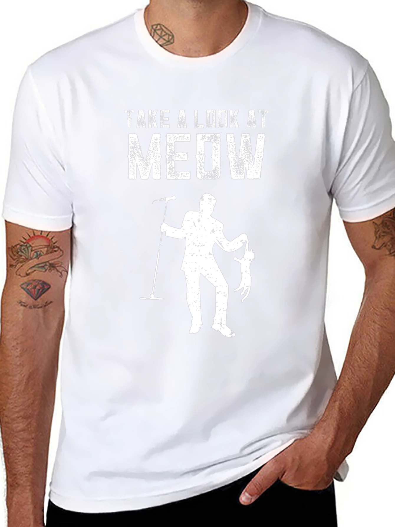 Take a Look at Meow T-Shirt