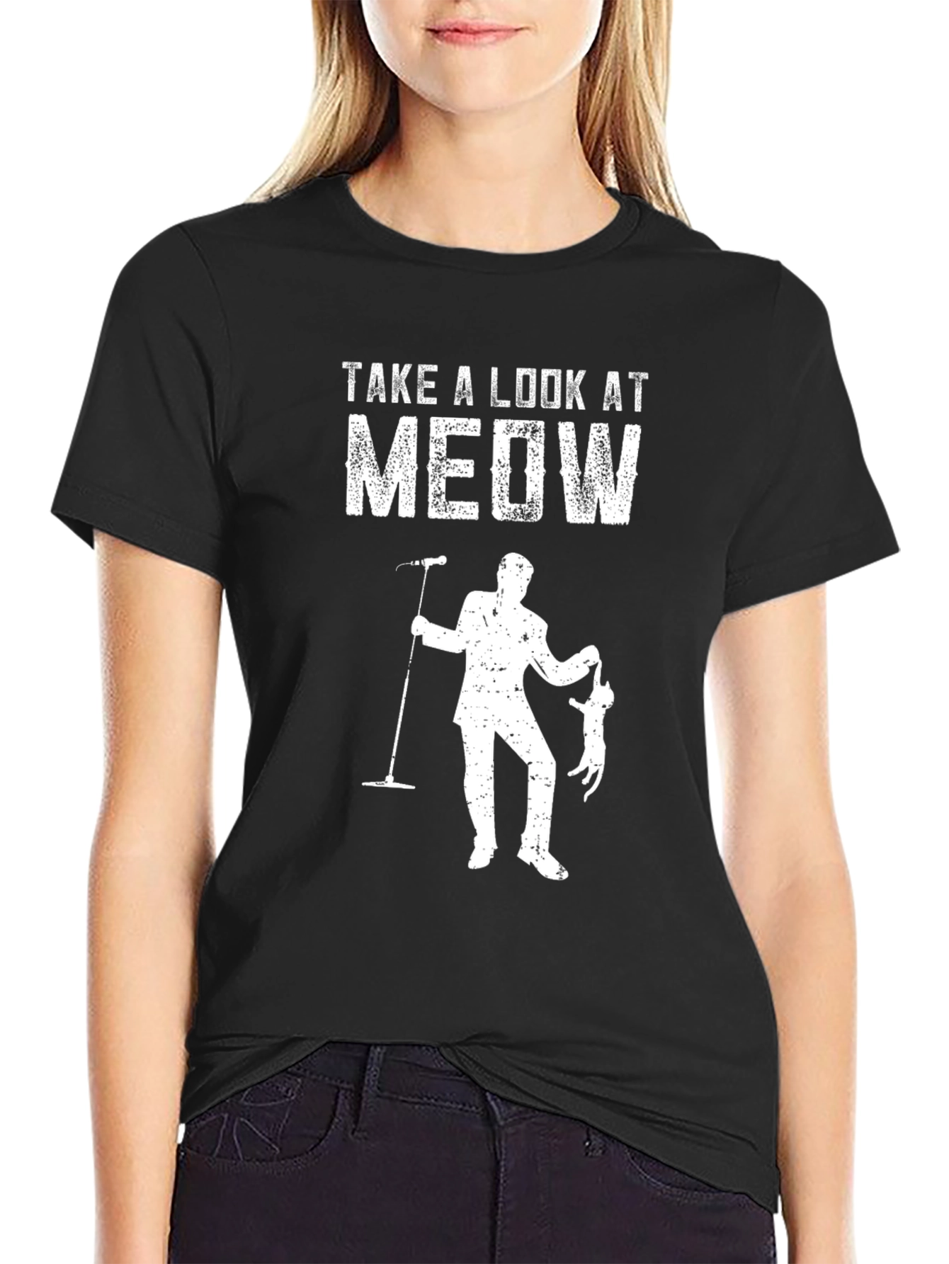 Take a Look at Meow T-Shirt