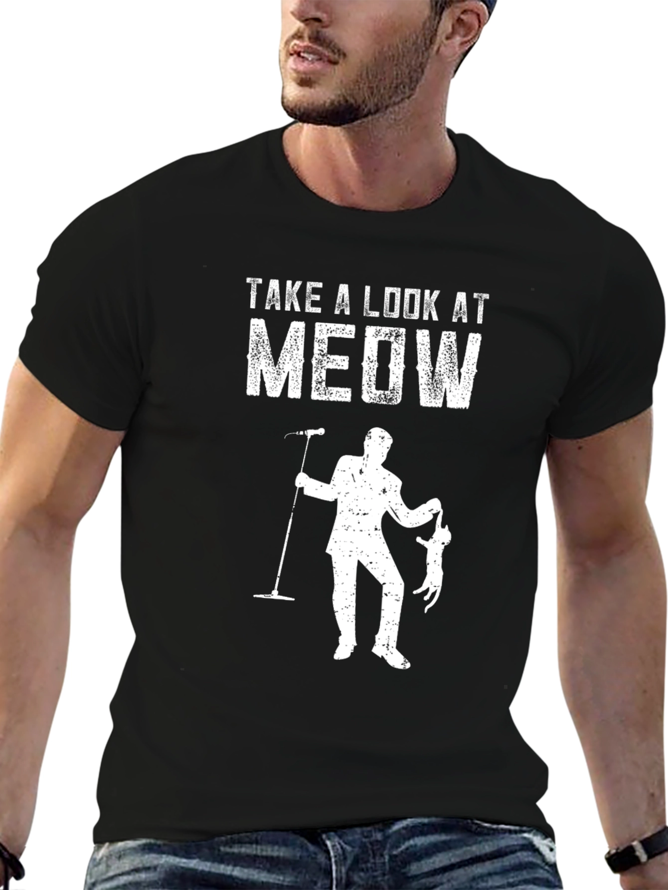Take a Look at Meow T-Shirt