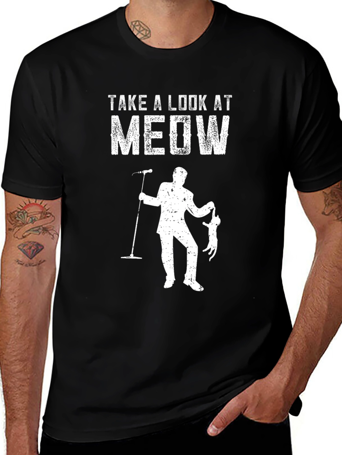Take a Look at Meow T-Shirt