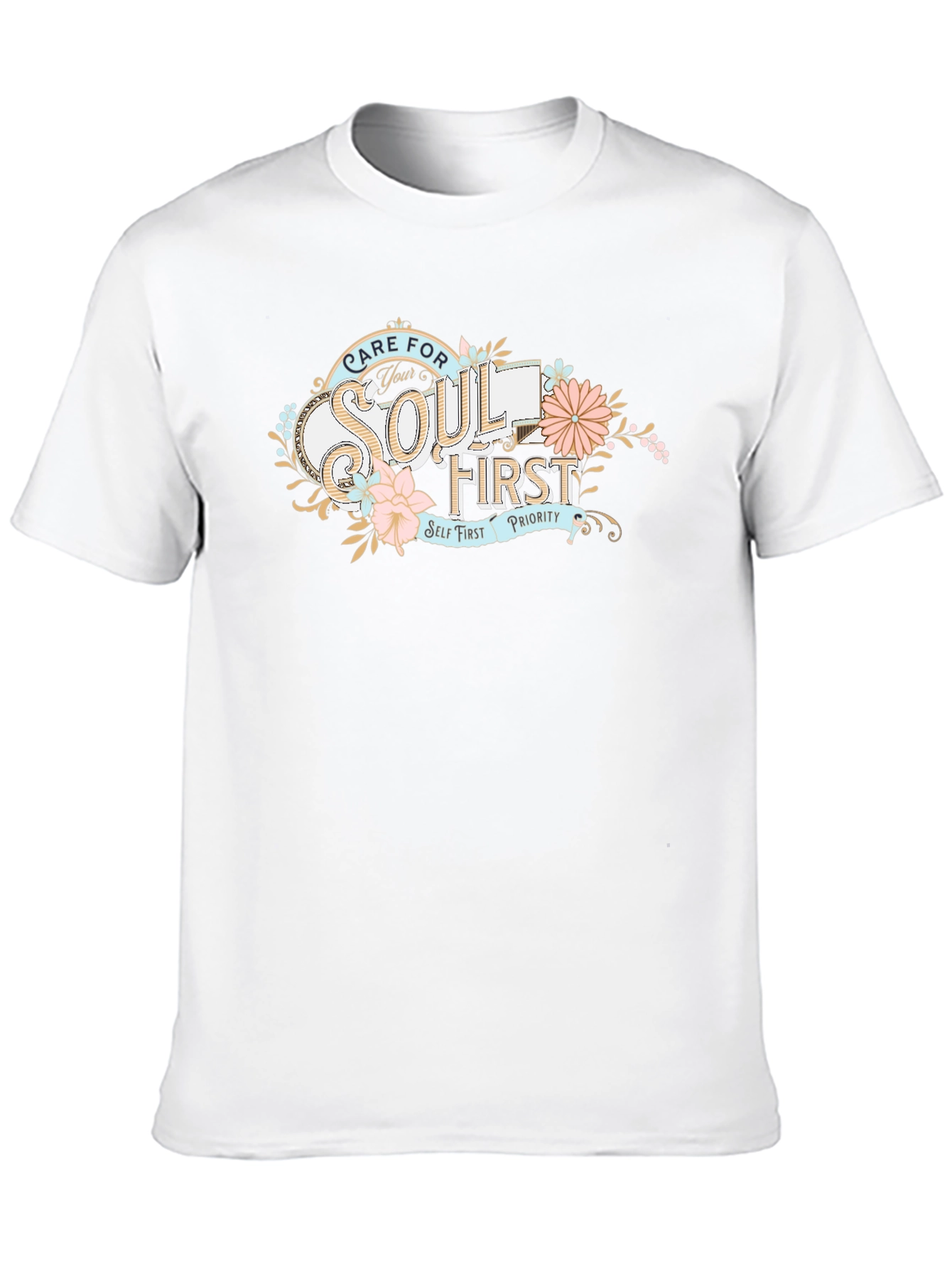 Care For Your Soul T-Shirt - Black