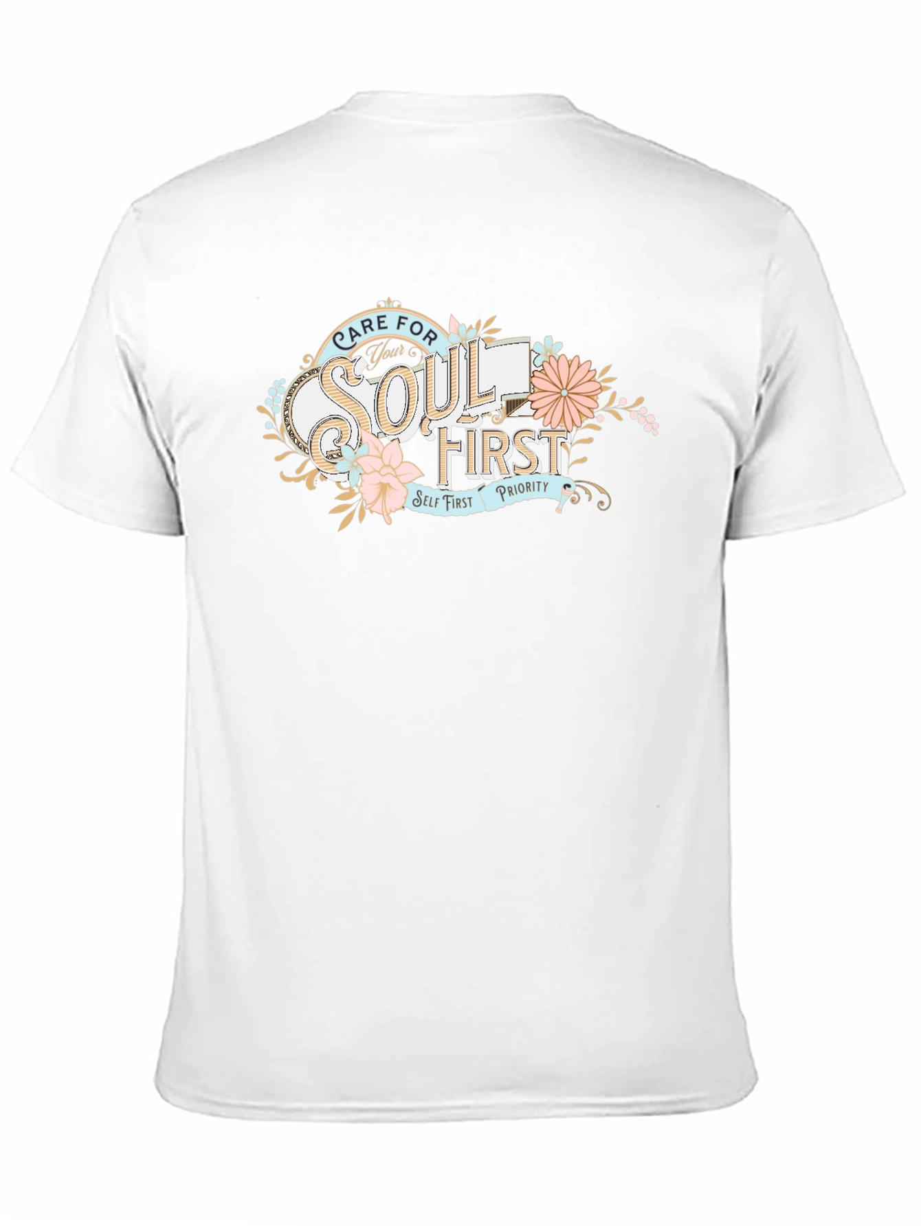 Care For Your Soul T-Shirt - Black