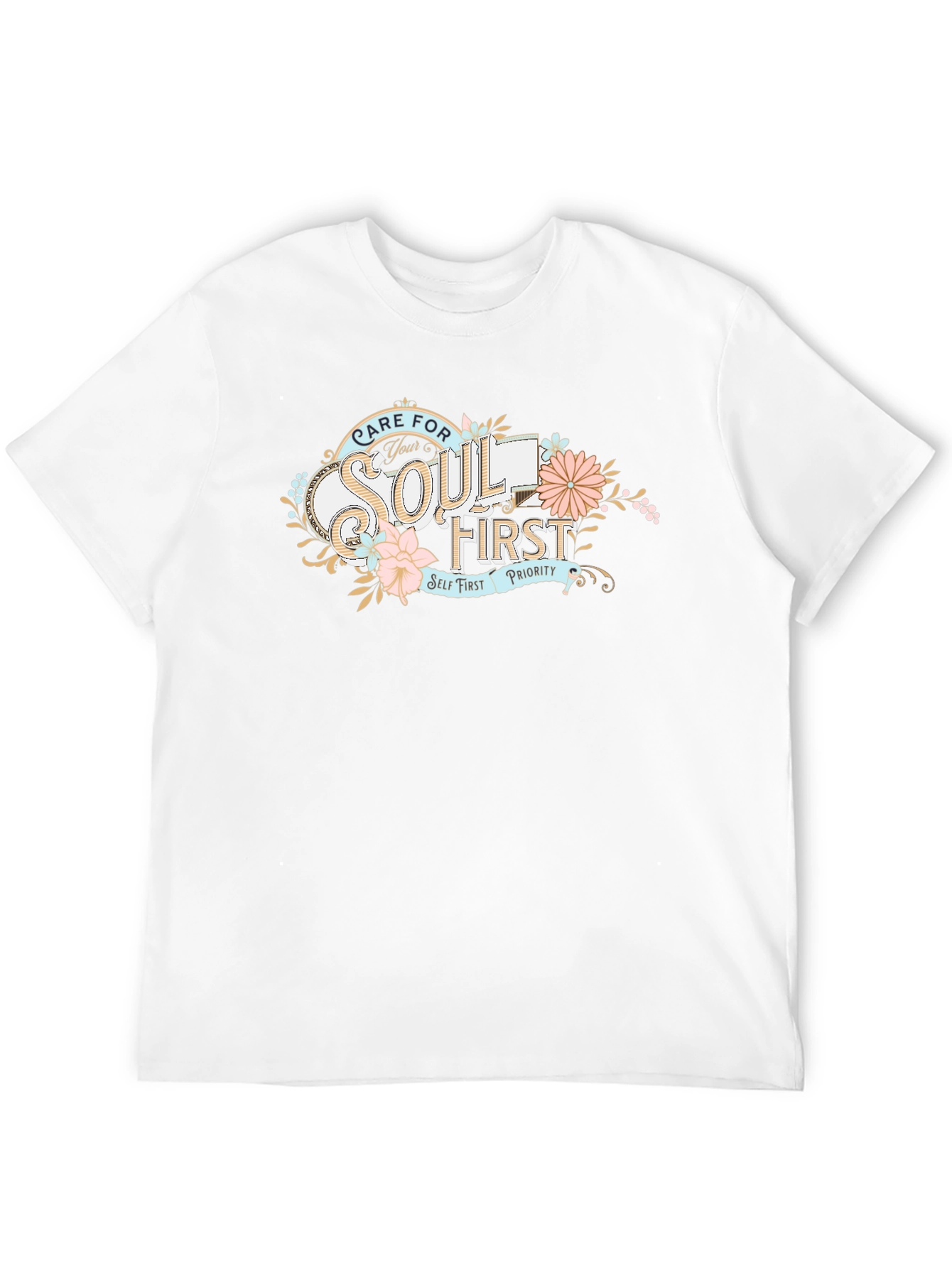 Care For Your Soul T-Shirt - Black