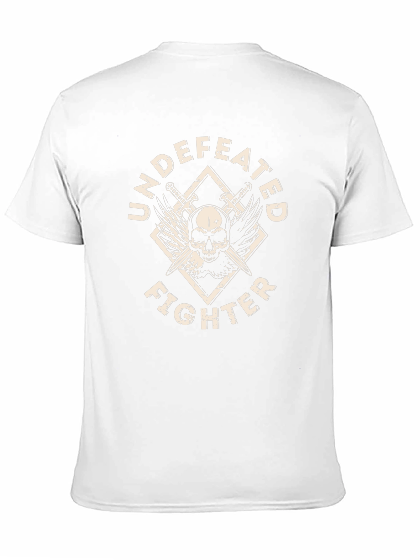 Undefeated Fighter Graphic T-Shirt Black