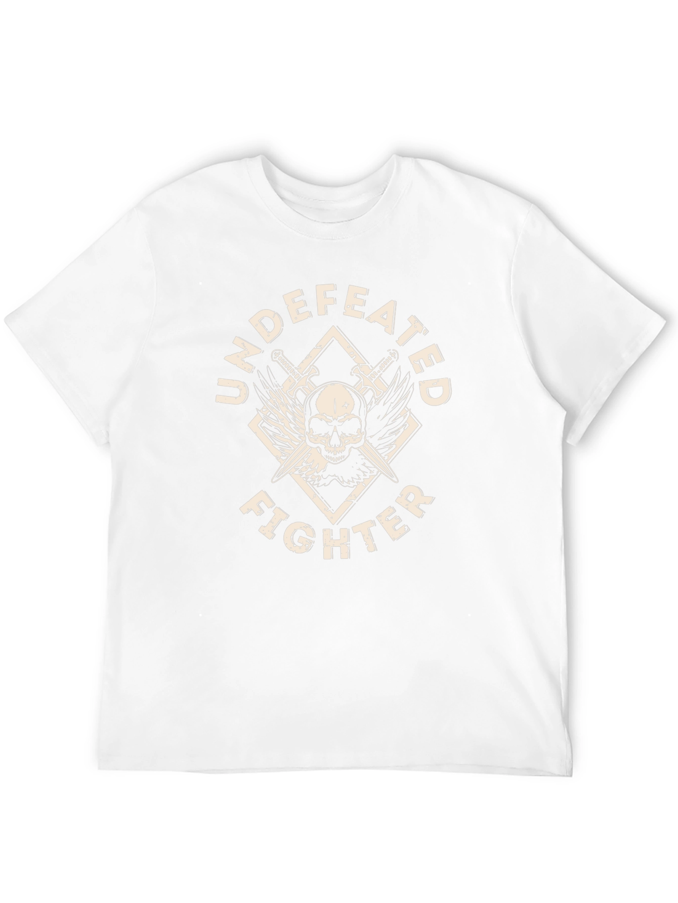 Undefeated Fighter Graphic T-Shirt Black