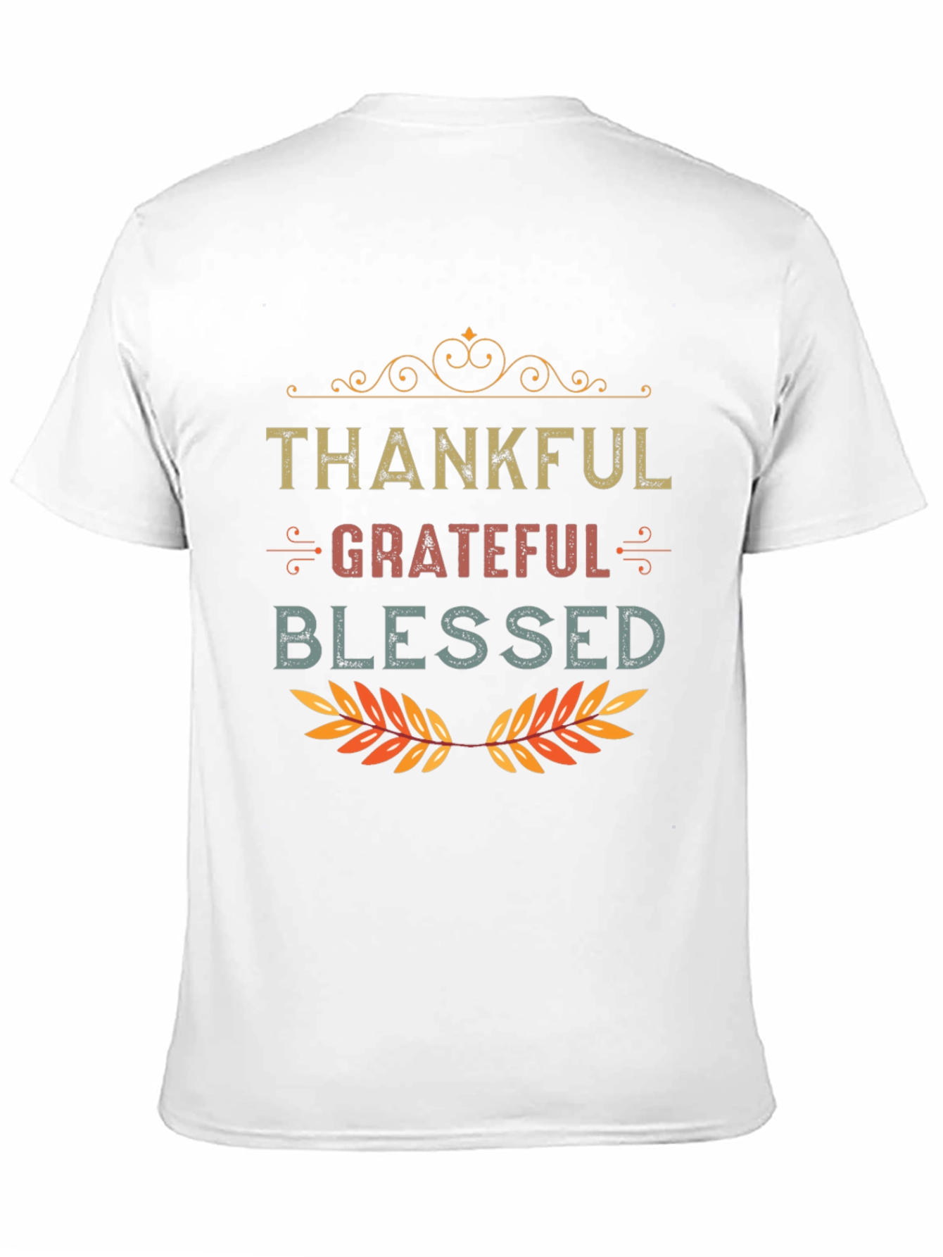 Thankful Grateful Blessed Graphic Tee