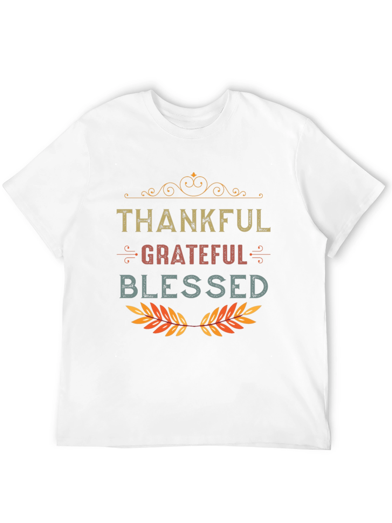 Thankful Grateful Blessed Graphic Tee