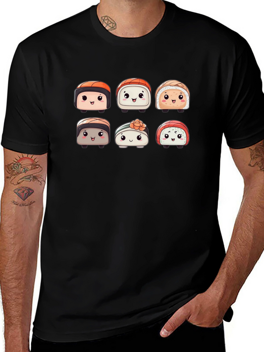 Cute Sushi T-Shirt - Kawaii Food Design