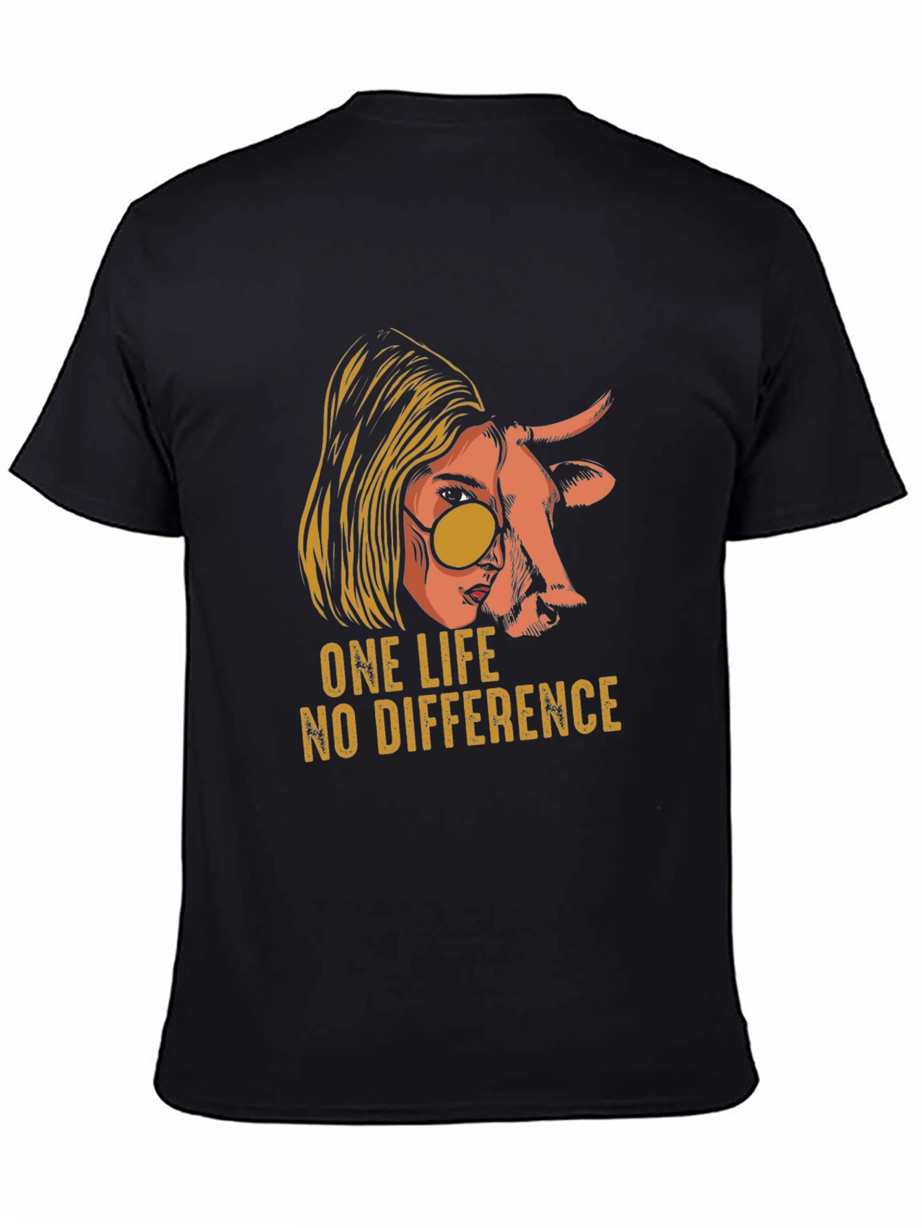 One Life No Difference Graphic T-Shirt