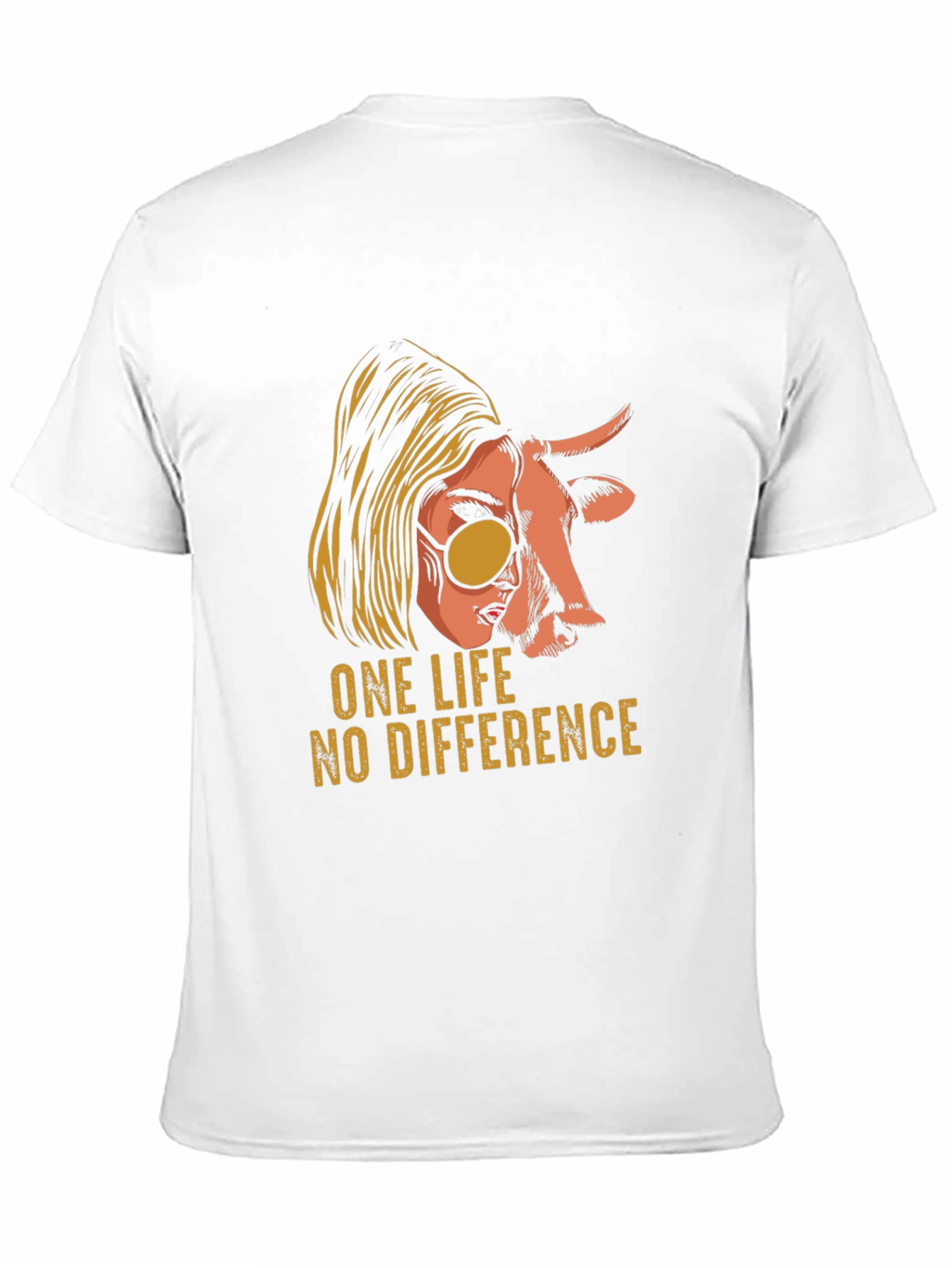 One Life No Difference Graphic T-Shirt