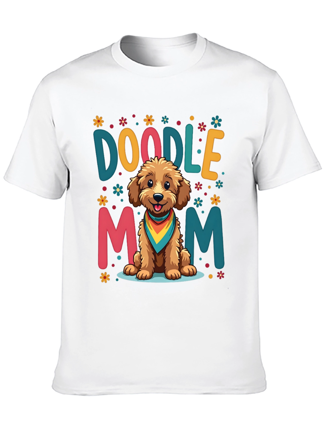 Doodle Mom T-Shirt - Cute Dog Lover Tee