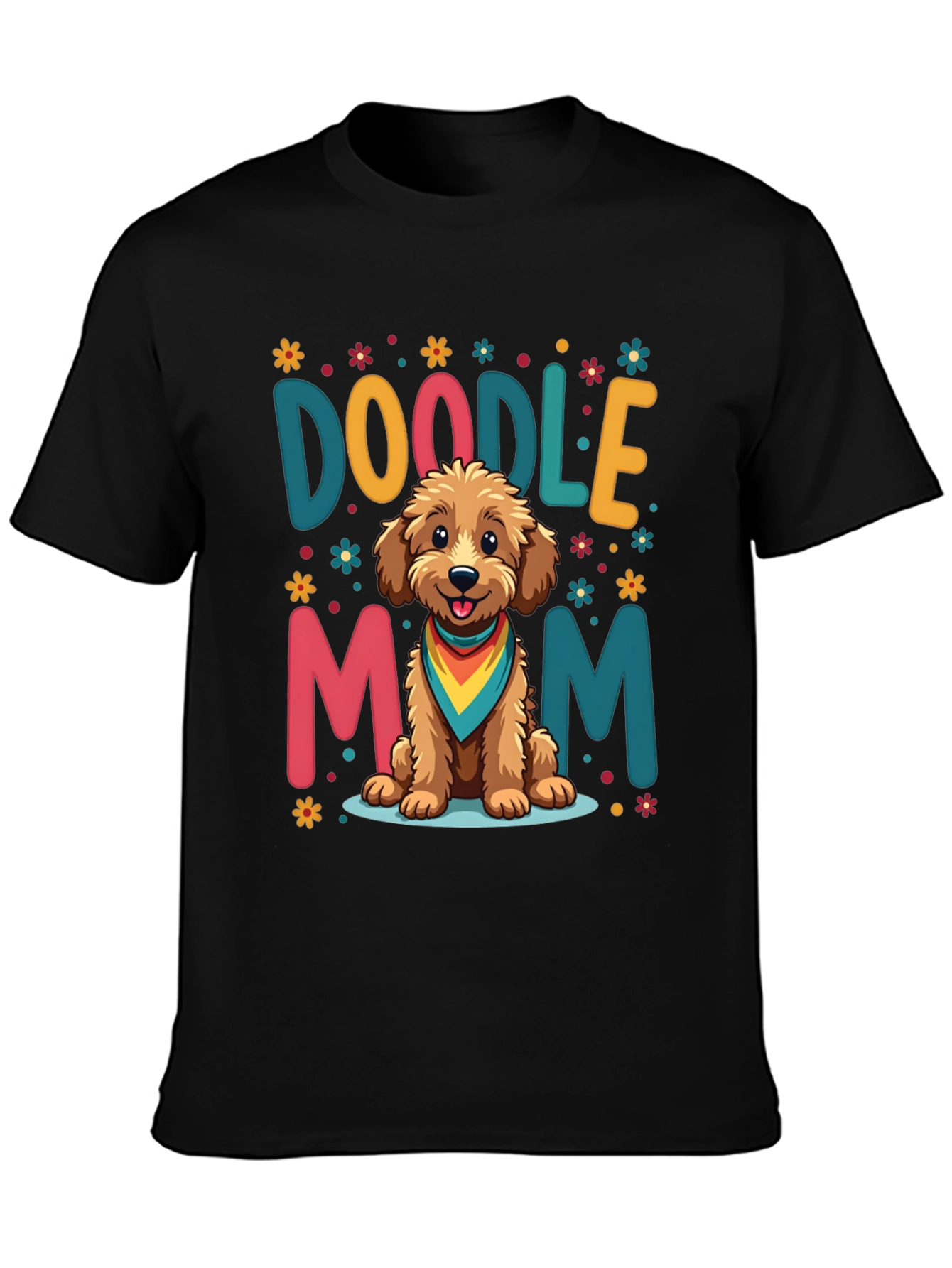 Doodle Mom T-Shirt - Cute Dog Lover Tee