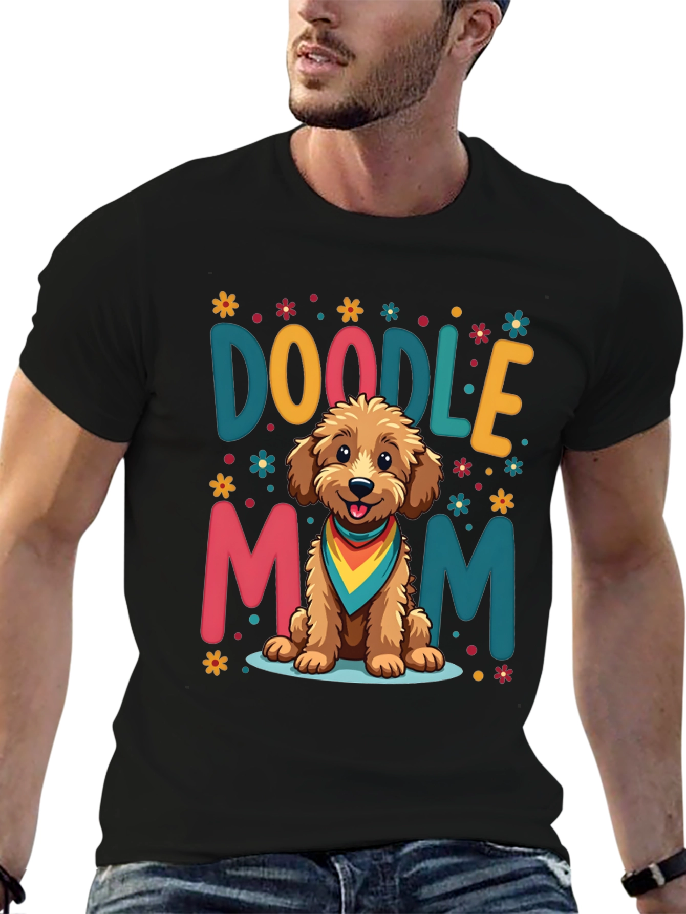 Doodle Mom T-Shirt - Cute Dog Lover Tee