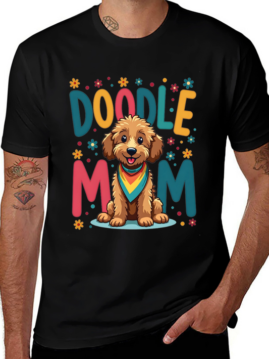 Doodle Mom T-Shirt - Cute Dog Lover Tee