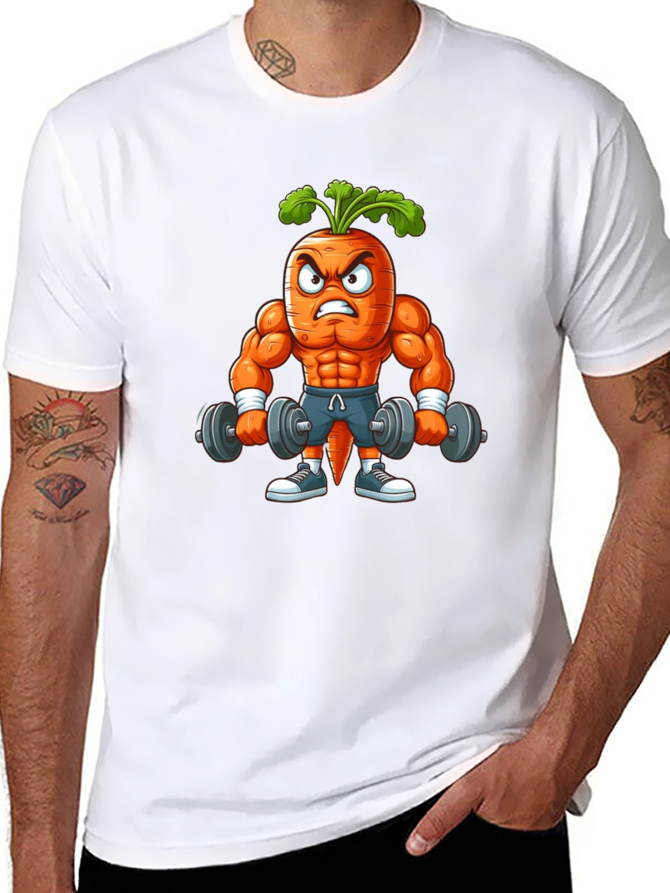 Carrot Gym Funny T-Shirt