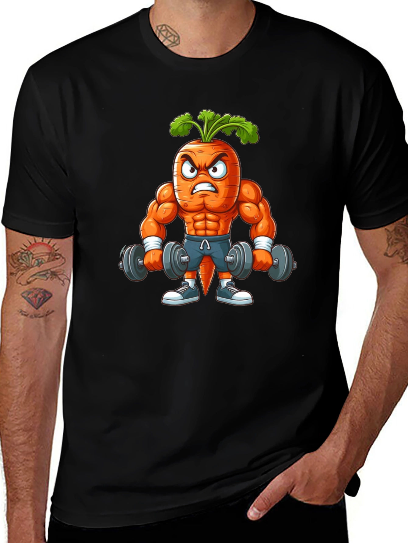 Carrot Gym Funny T-Shirt