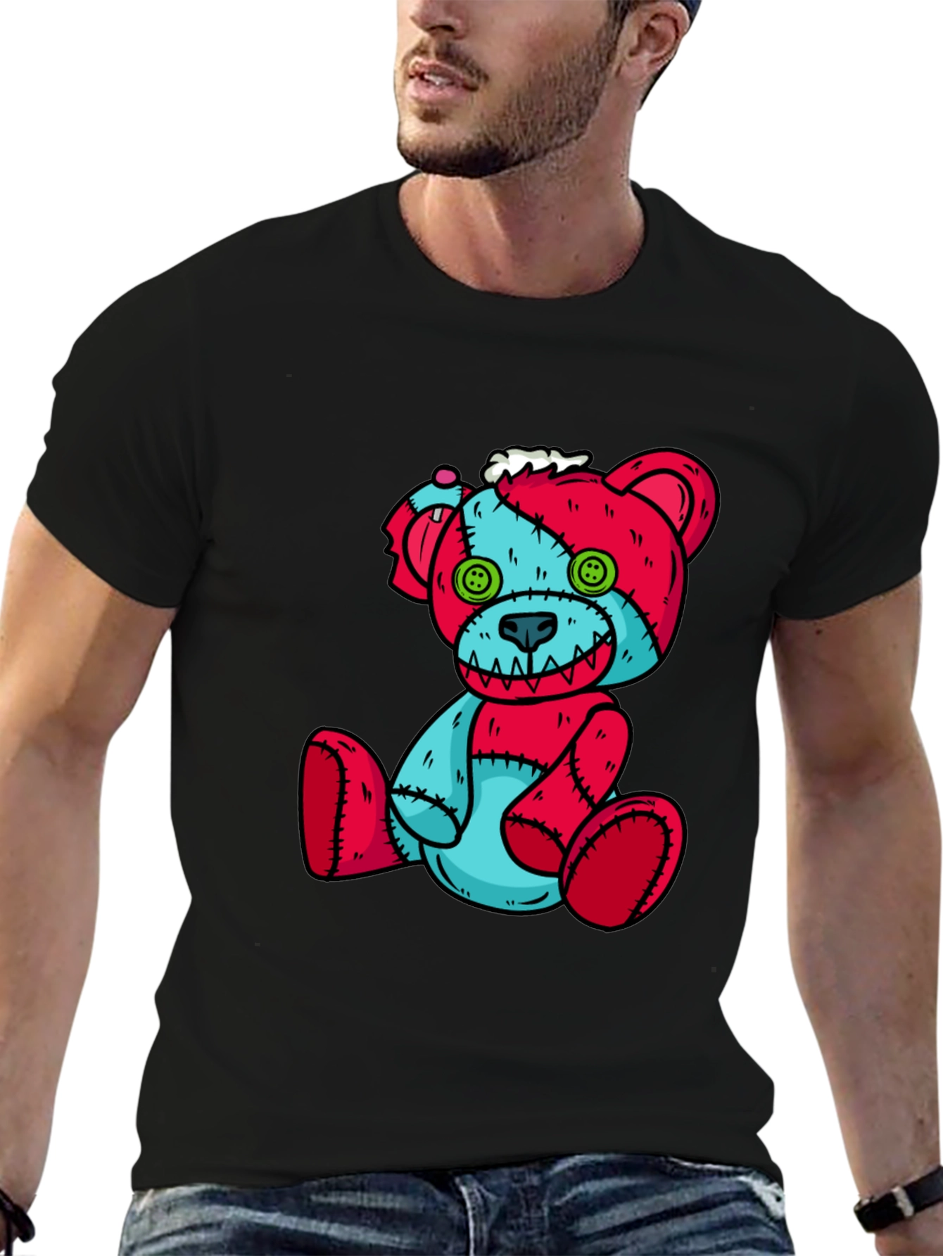 Creepy Cute Teddy Bear T-Shirt