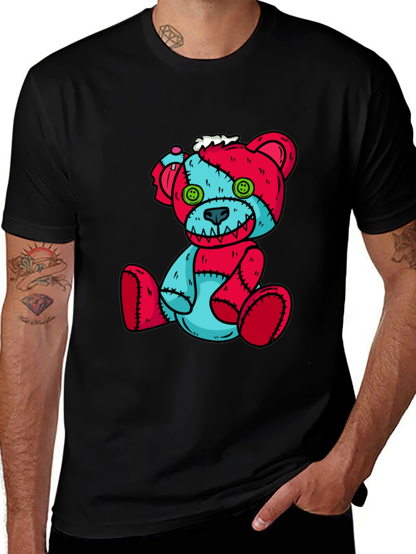 Creepy Cute Teddy Bear T-Shirt