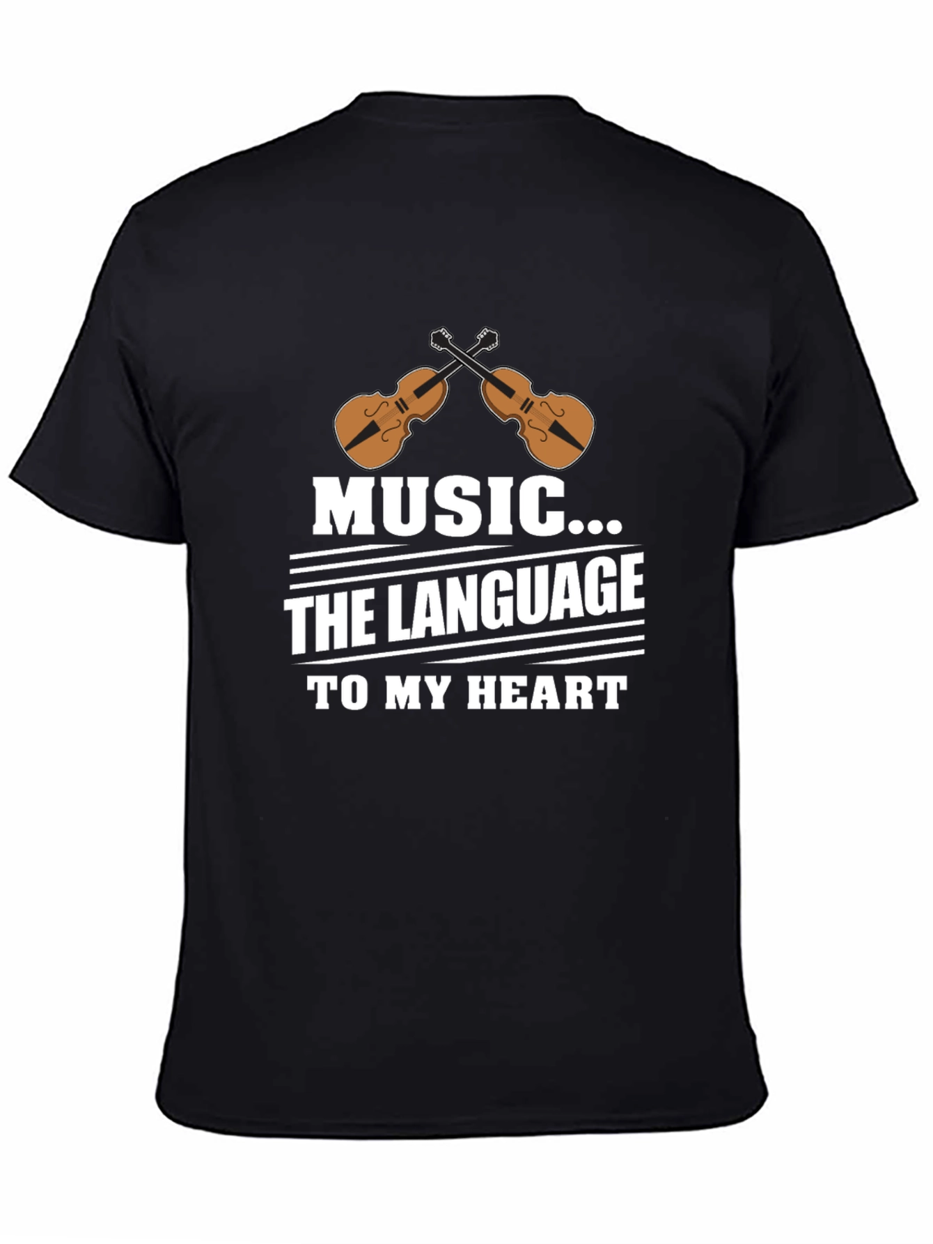 Music is the Language of My Heart T-Shirt