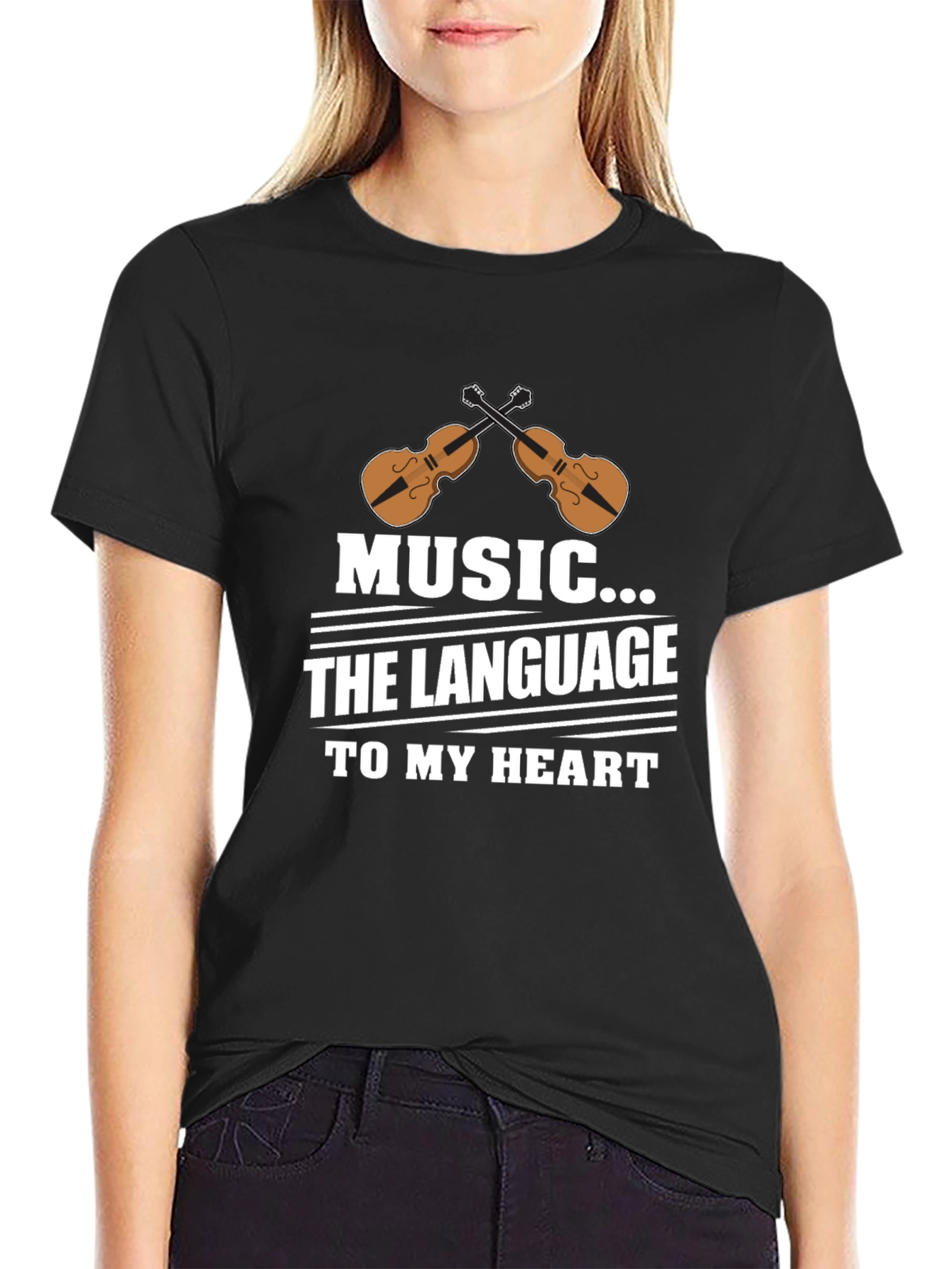 Music is the Language of My Heart T-Shirt