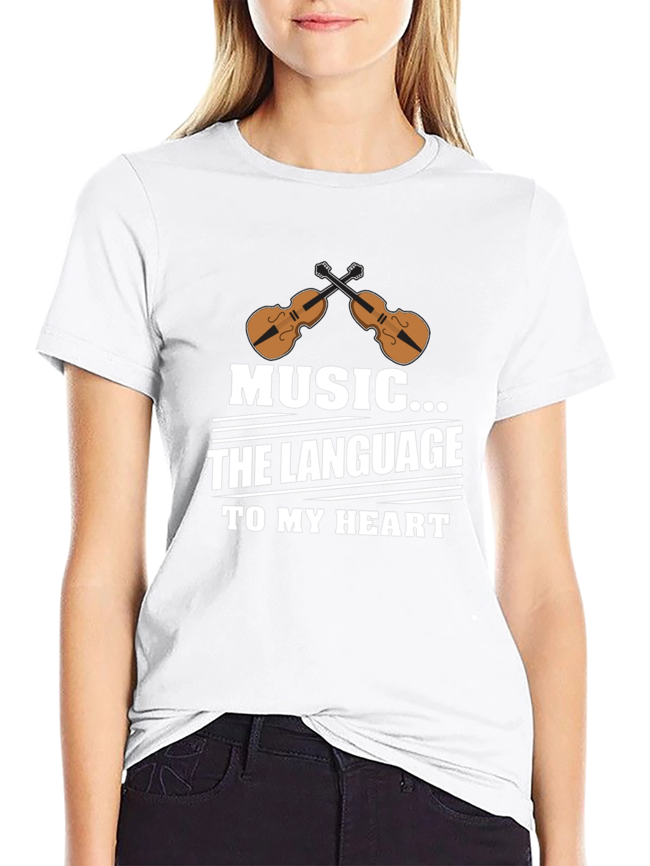 Music is the Language of My Heart T-Shirt