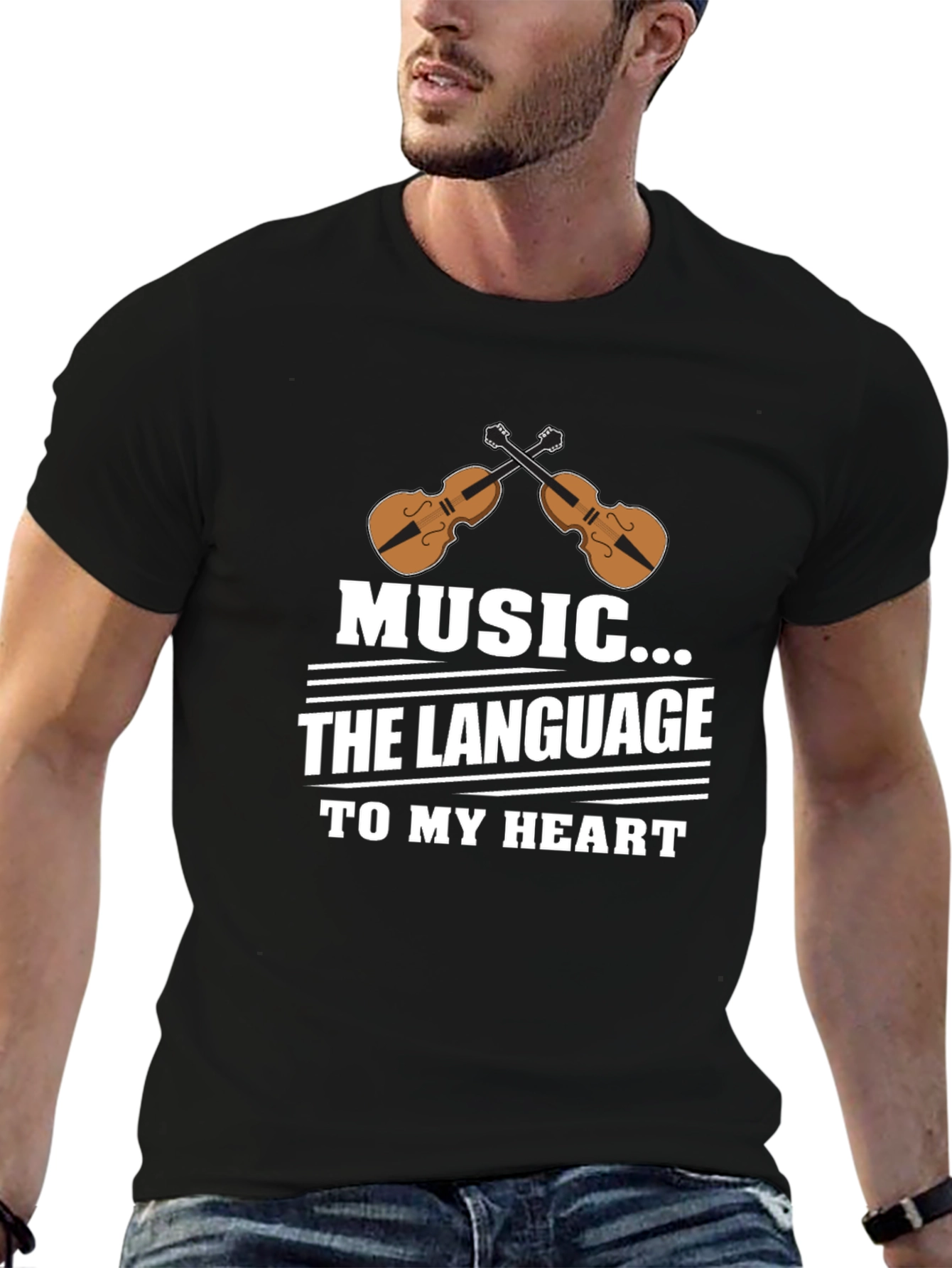 Music is the Language of My Heart T-Shirt