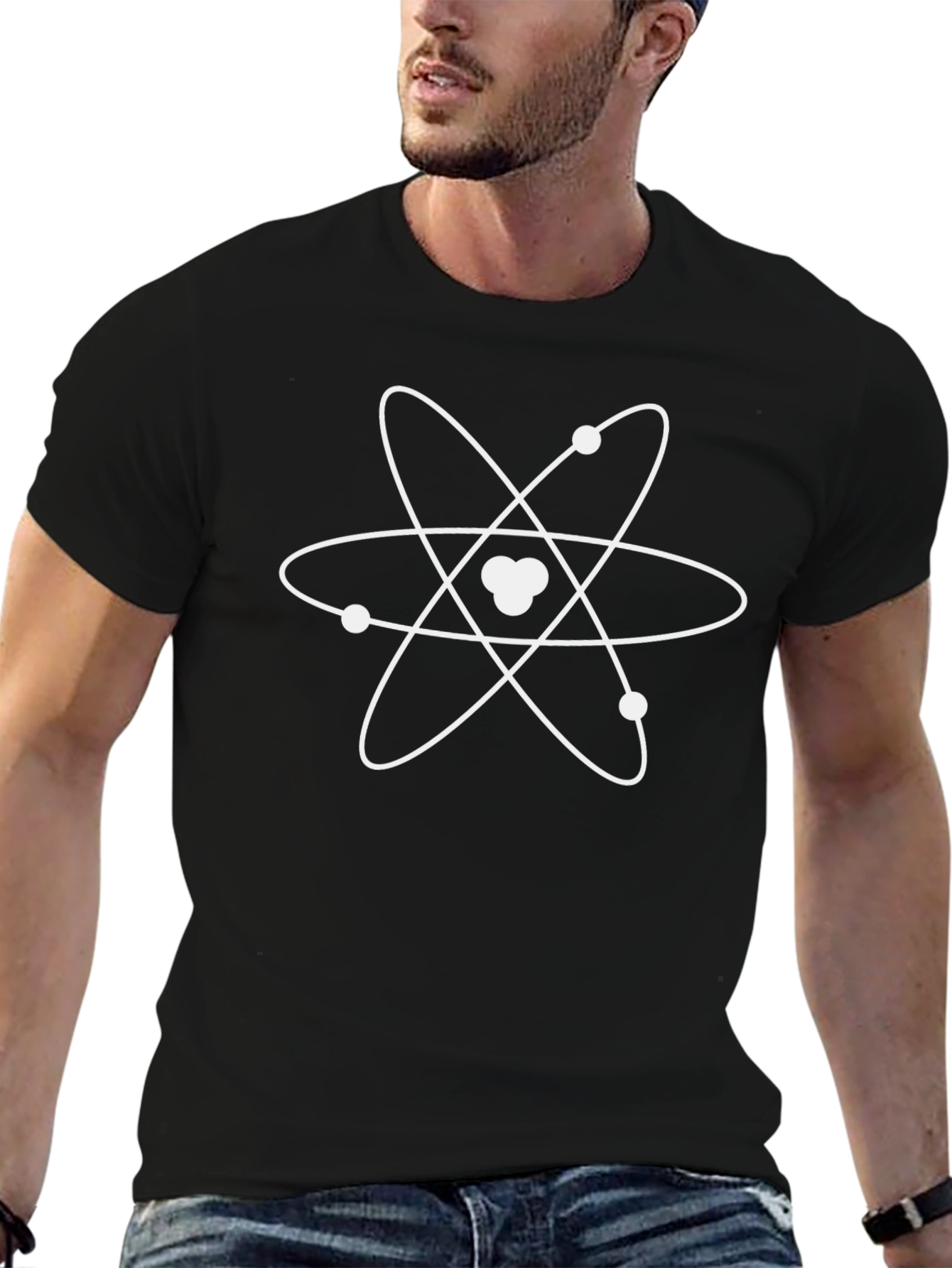 Atom Graphic T-Shirt - Science Tee