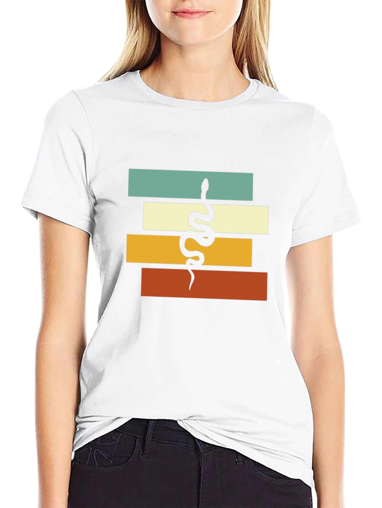 Retro Snake Graphic Tee