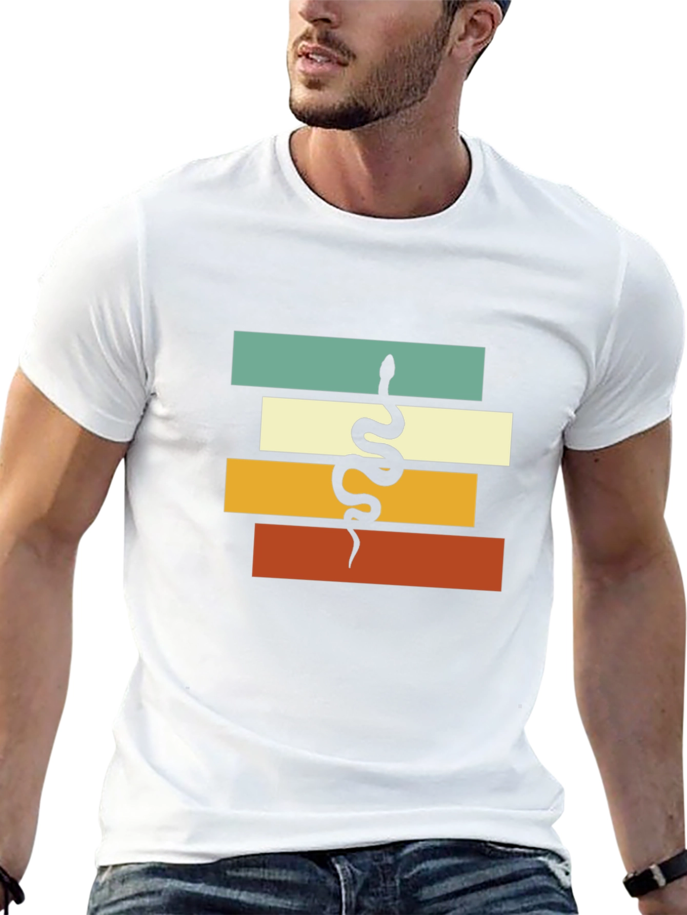 Retro Snake Graphic Tee