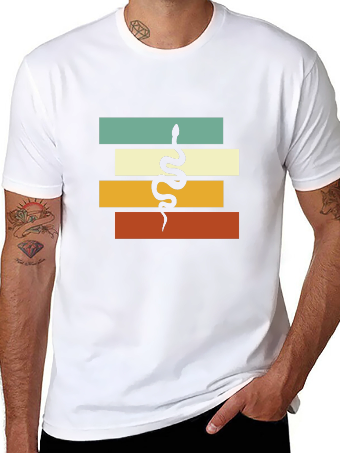 Retro Snake Graphic Tee