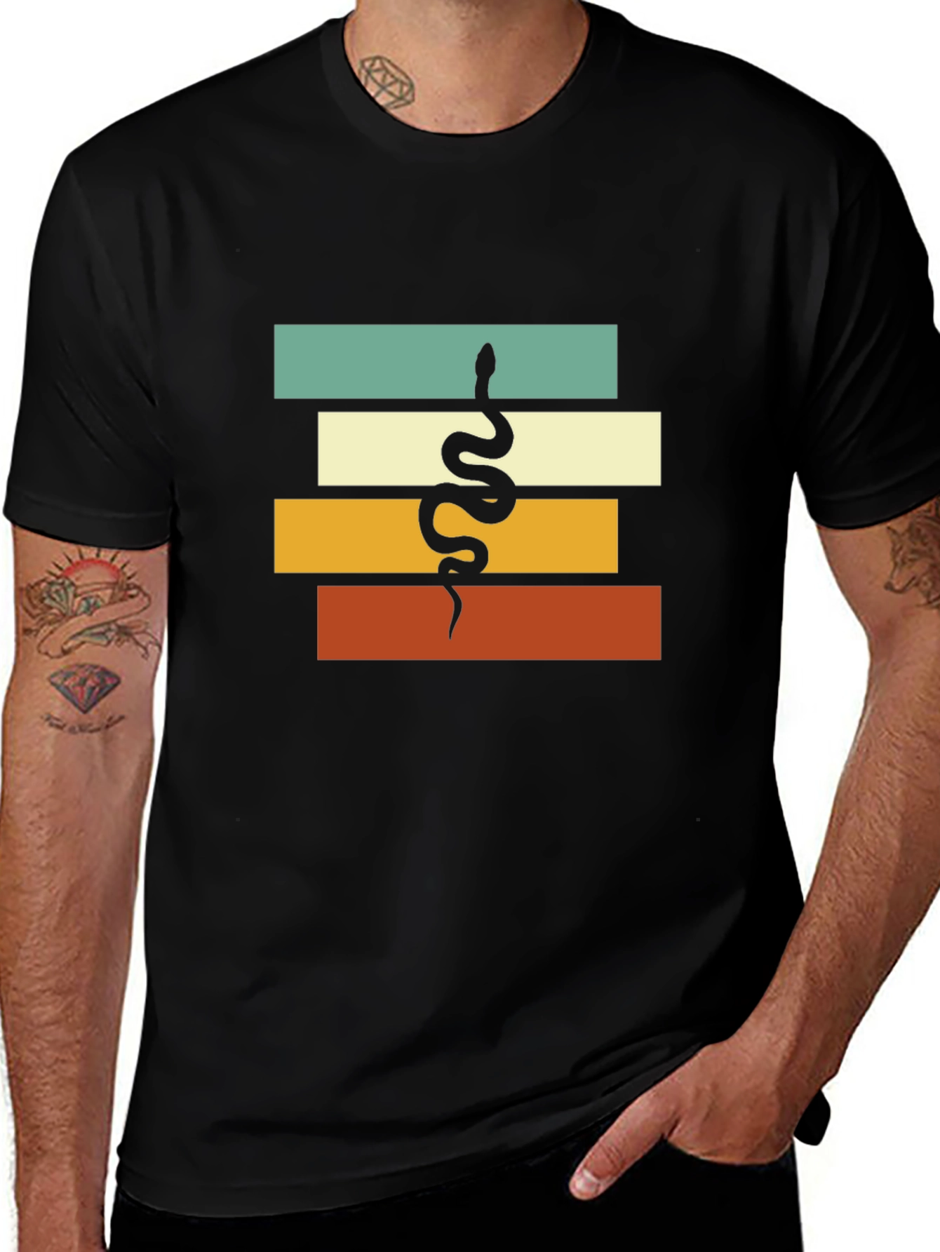 Retro Snake Graphic Tee