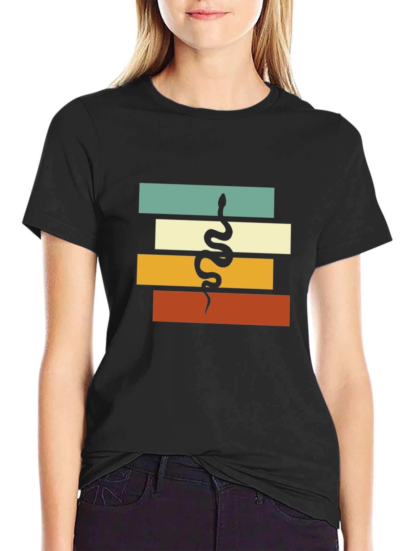 Retro Snake Graphic Tee