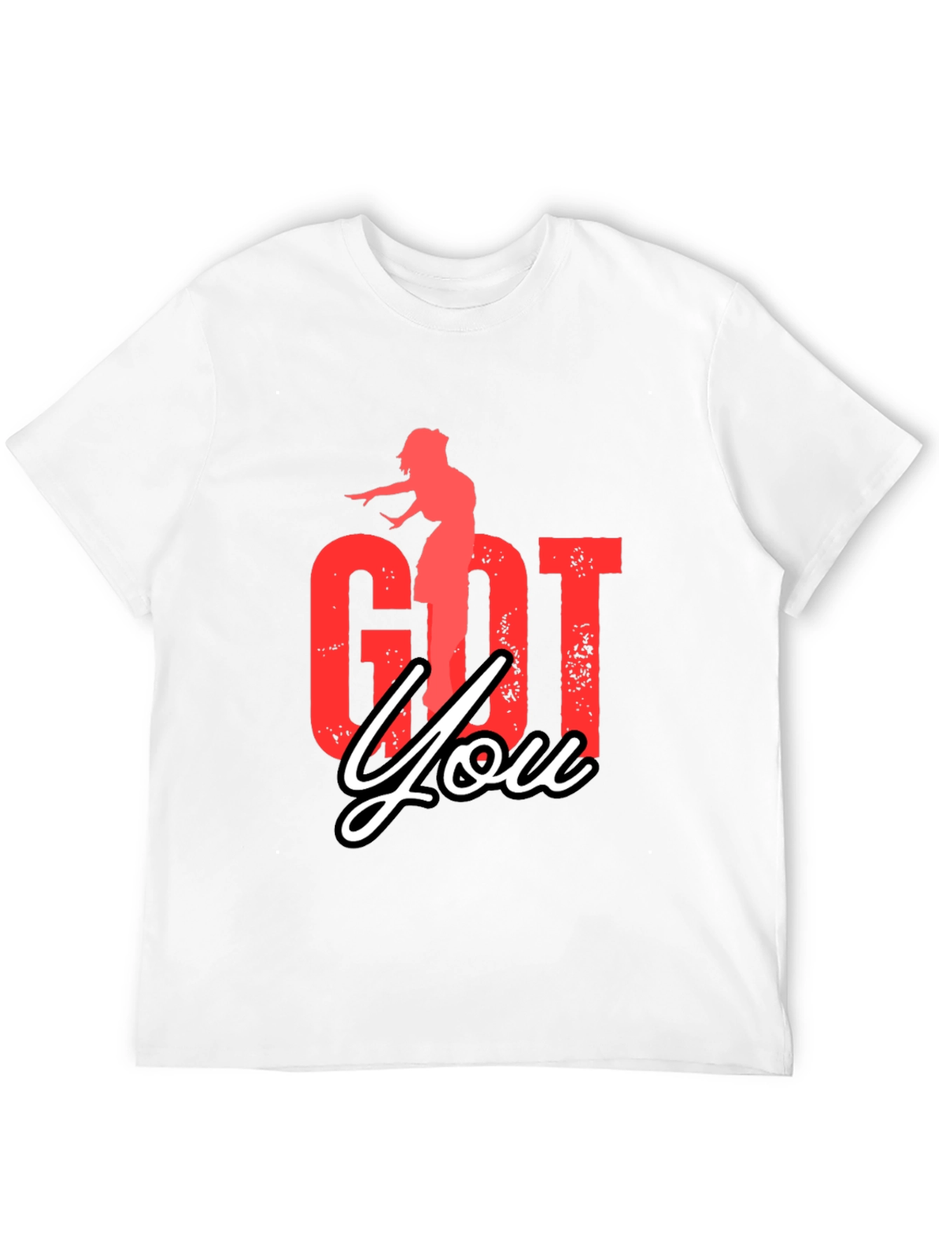 Got You Graphic Tee - Black Casual T-Shirt
