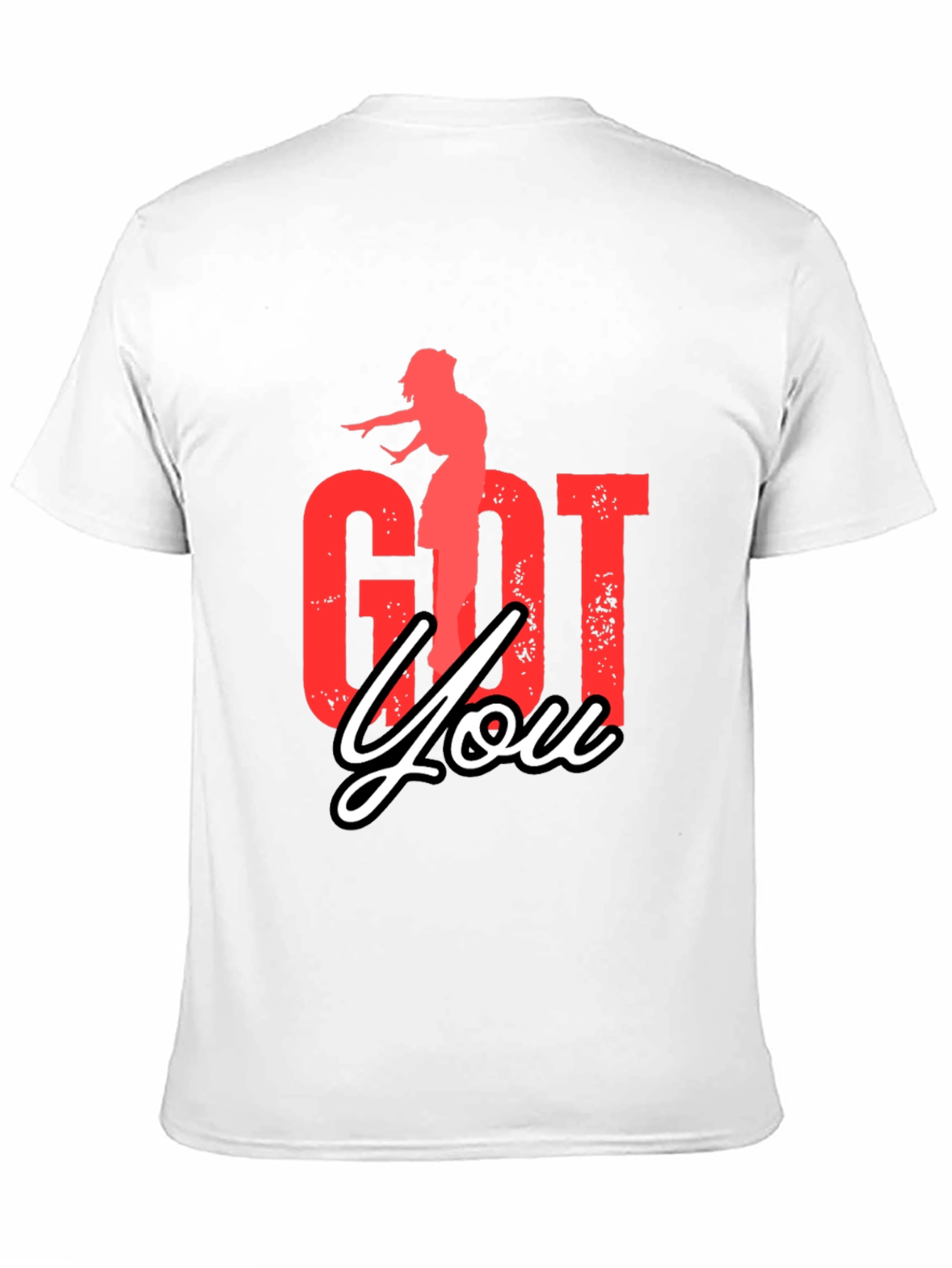 Got You Graphic Tee - Black Casual T-Shirt
