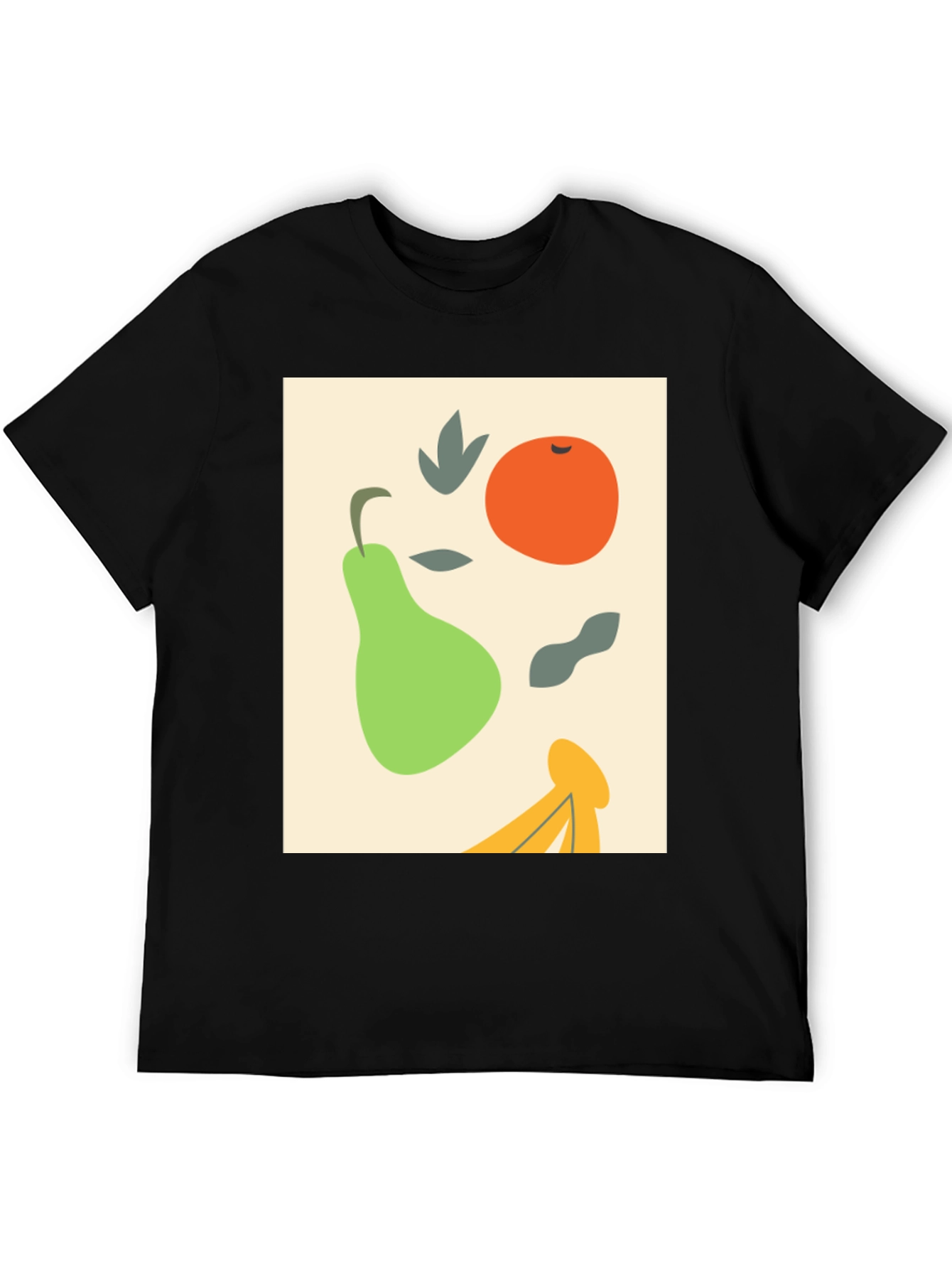 Abstract Fruit Graphic Tee