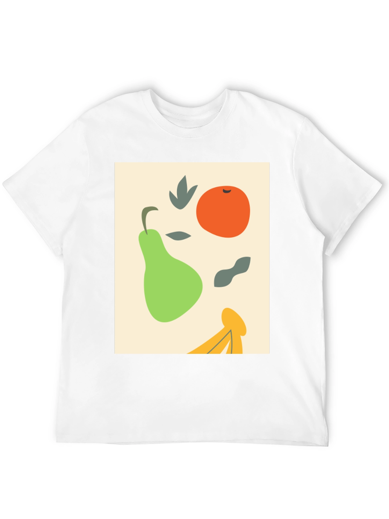 Abstract Fruit Graphic Tee