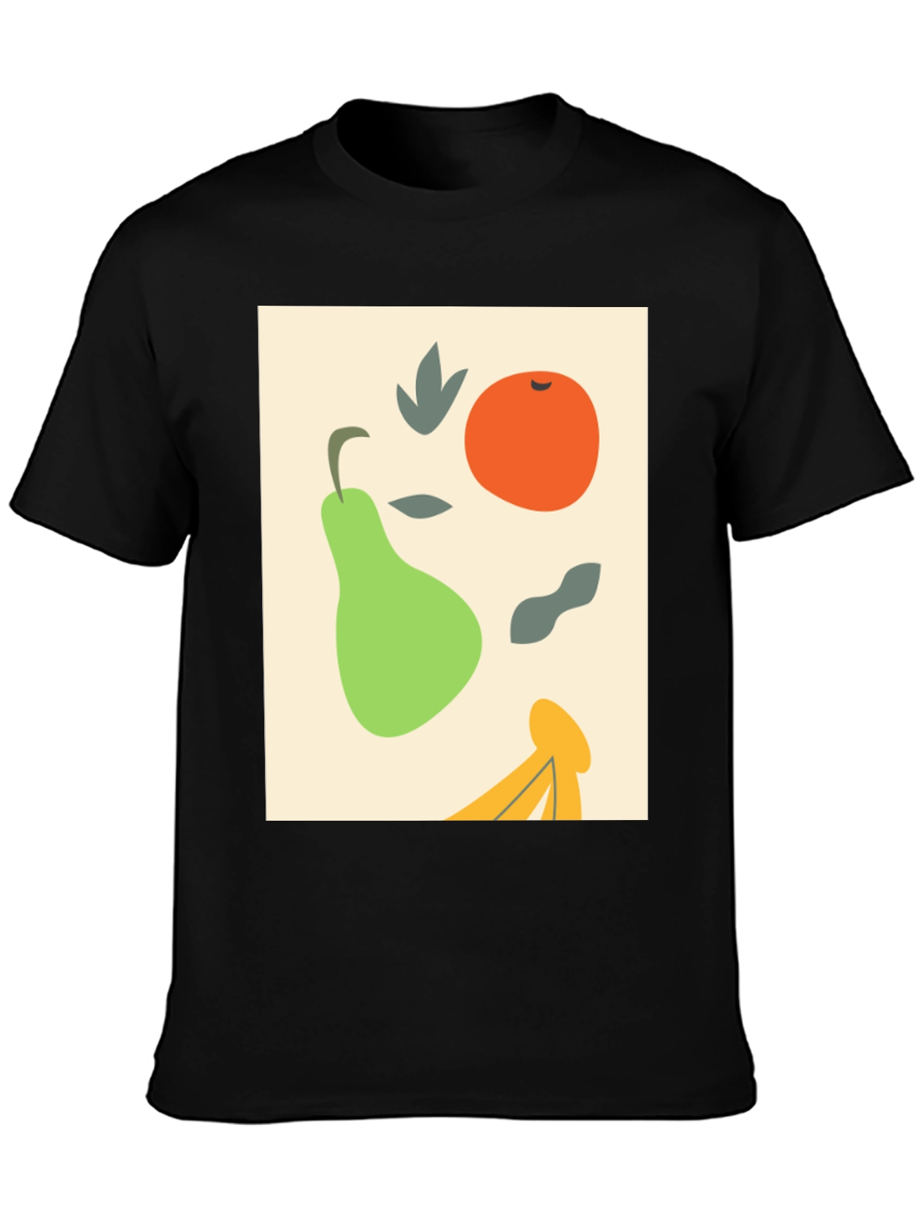 Abstract Fruit Graphic Tee
