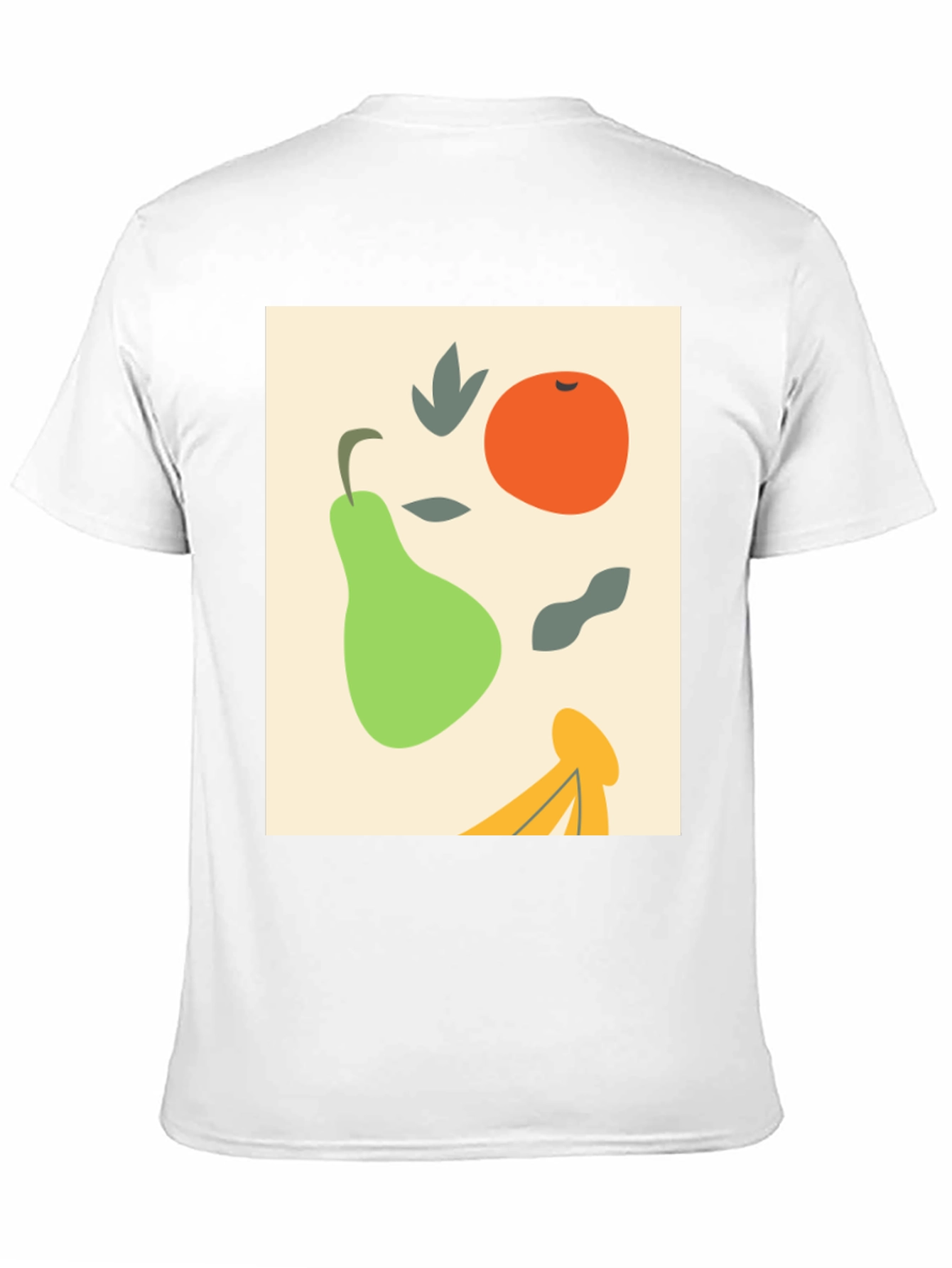 Abstract Fruit Graphic Tee