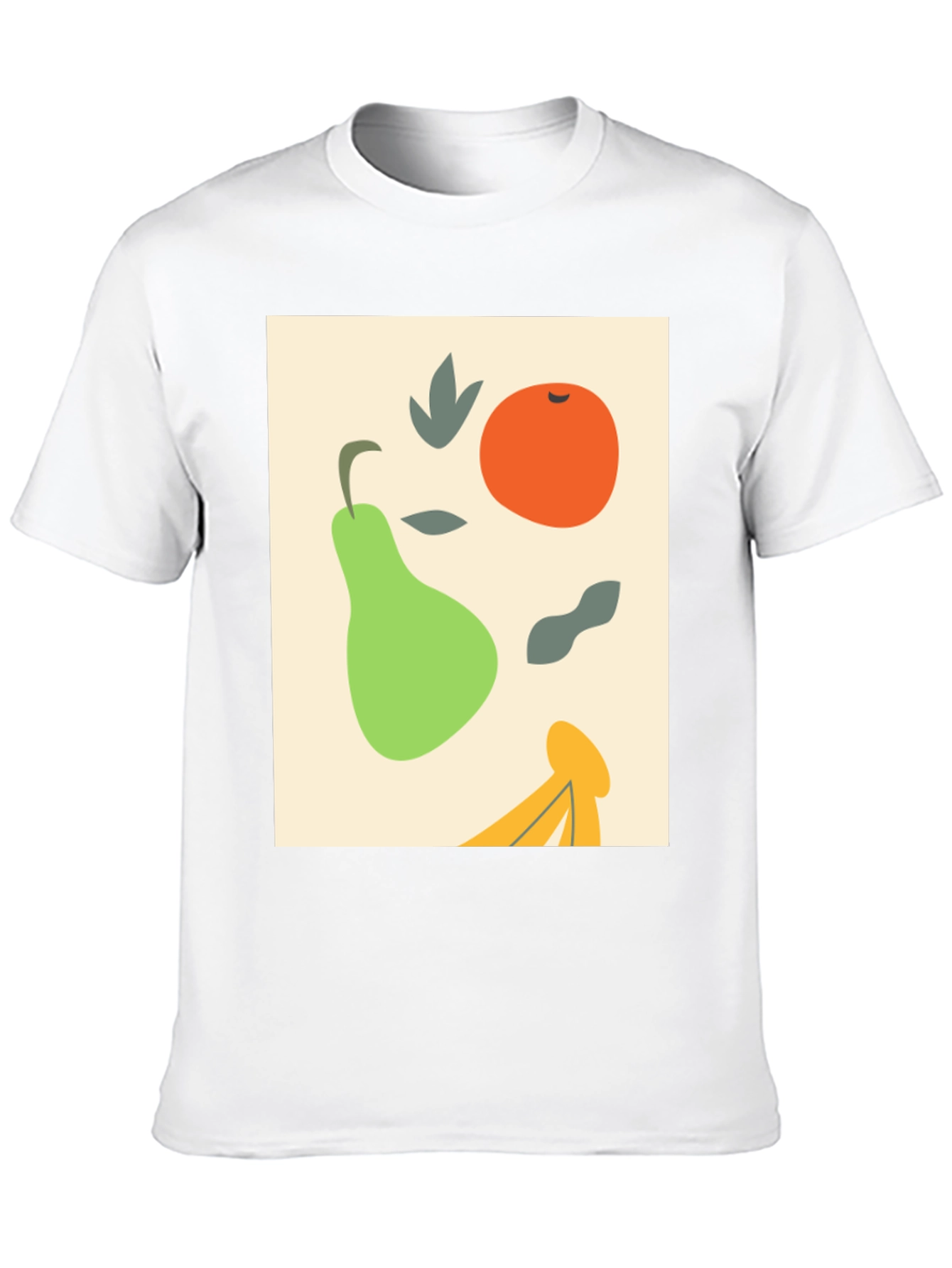 Abstract Fruit Graphic Tee