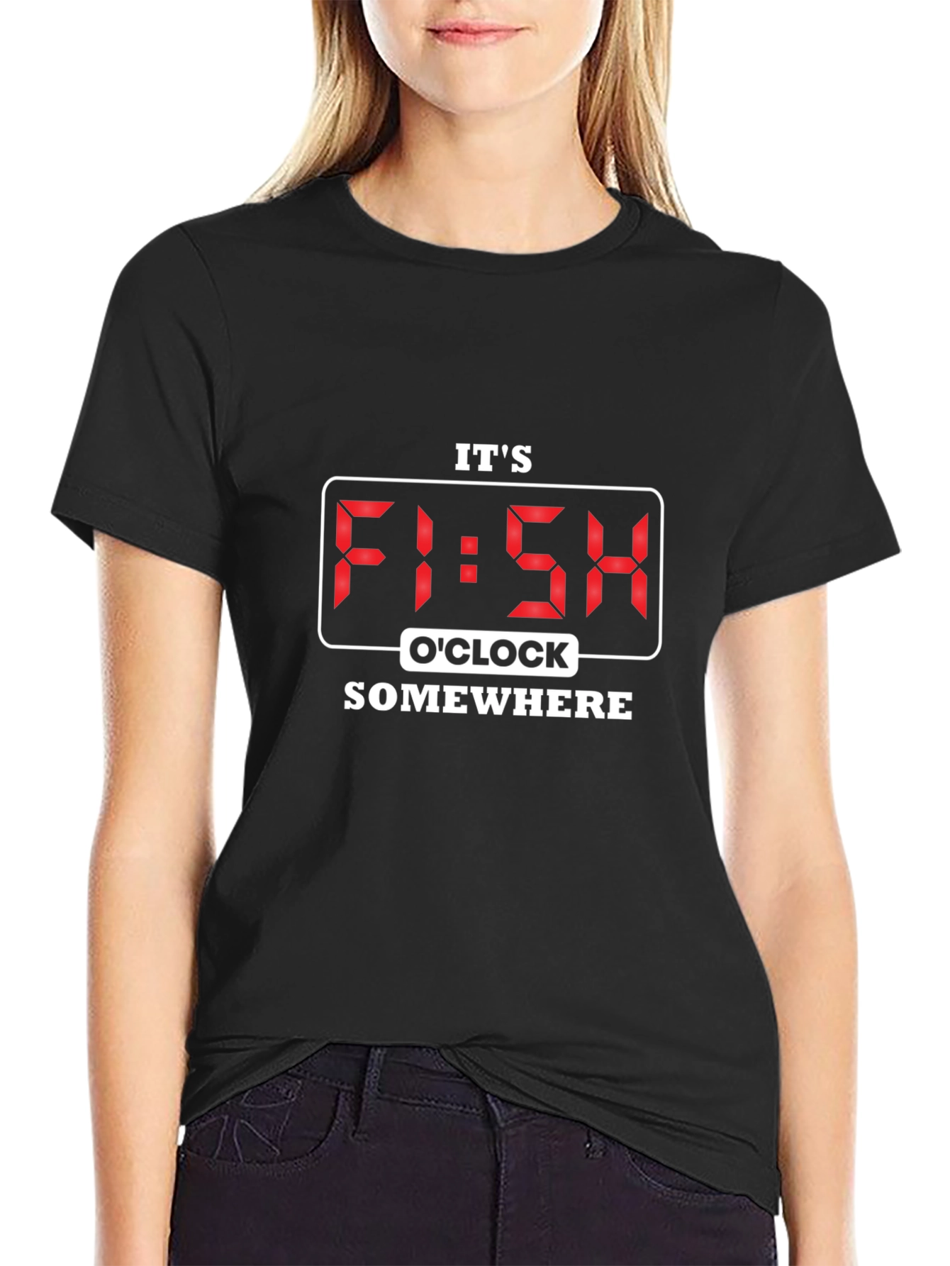 Its Fish OClock Somewhere T-Shirt