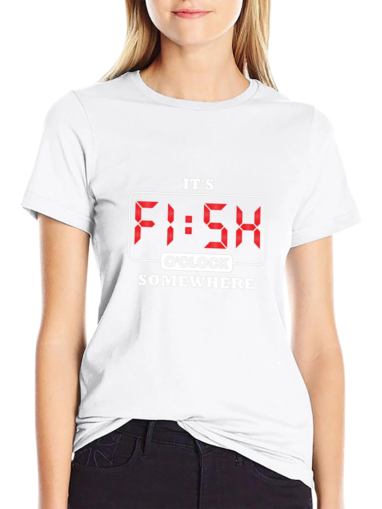 Its Fish OClock Somewhere T-Shirt