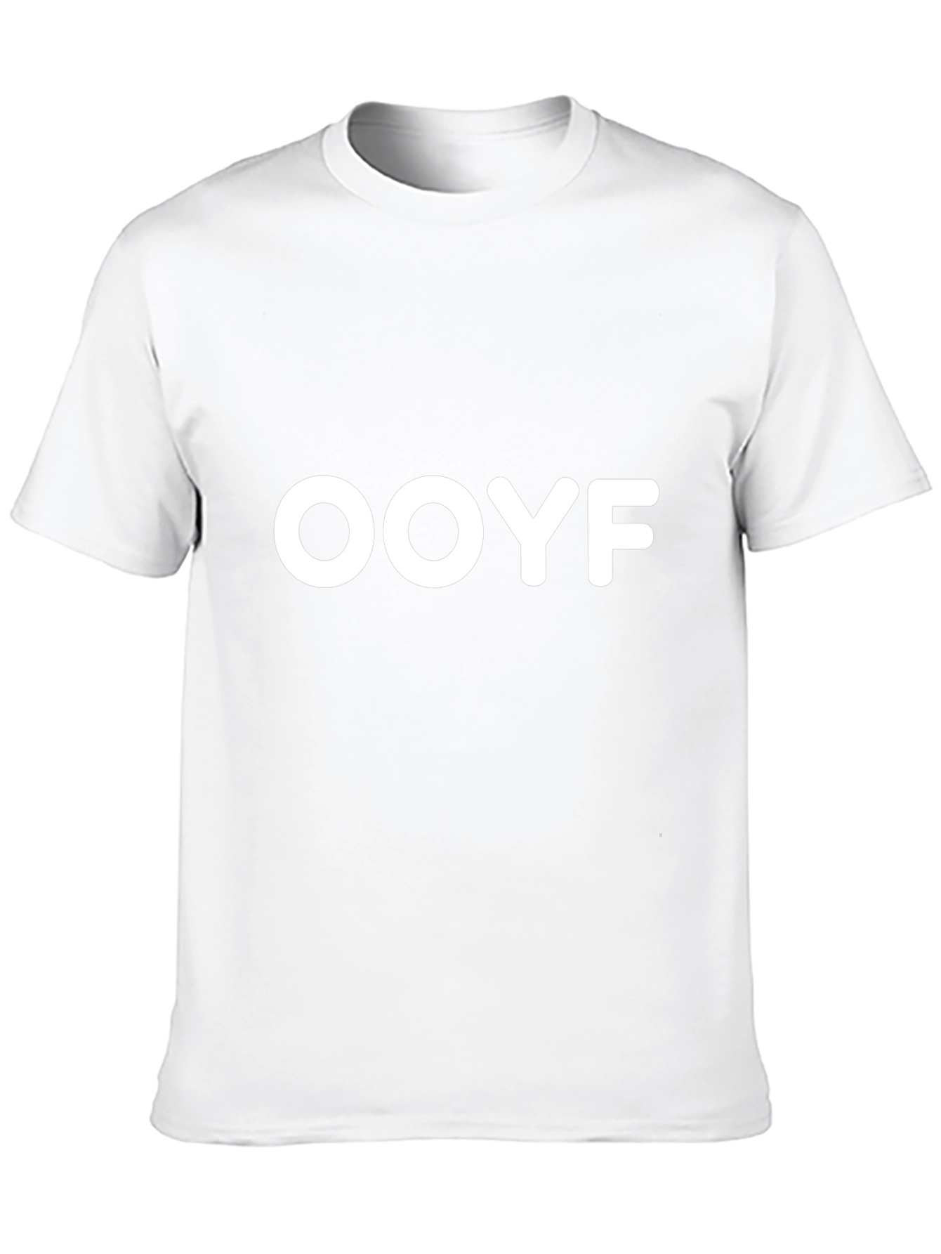 Ooyf Black Graphic T-Shirt - Modern Casual Wear