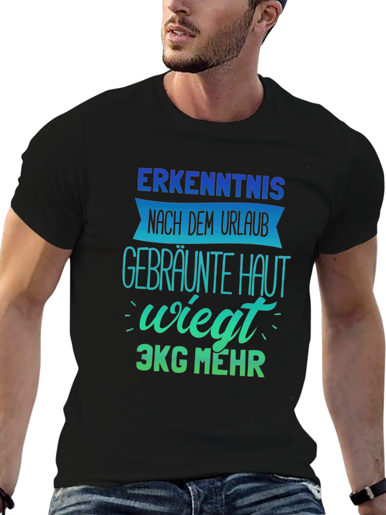 Funny German Tan T-Shirt | Urlaub Beach Vacation Tee