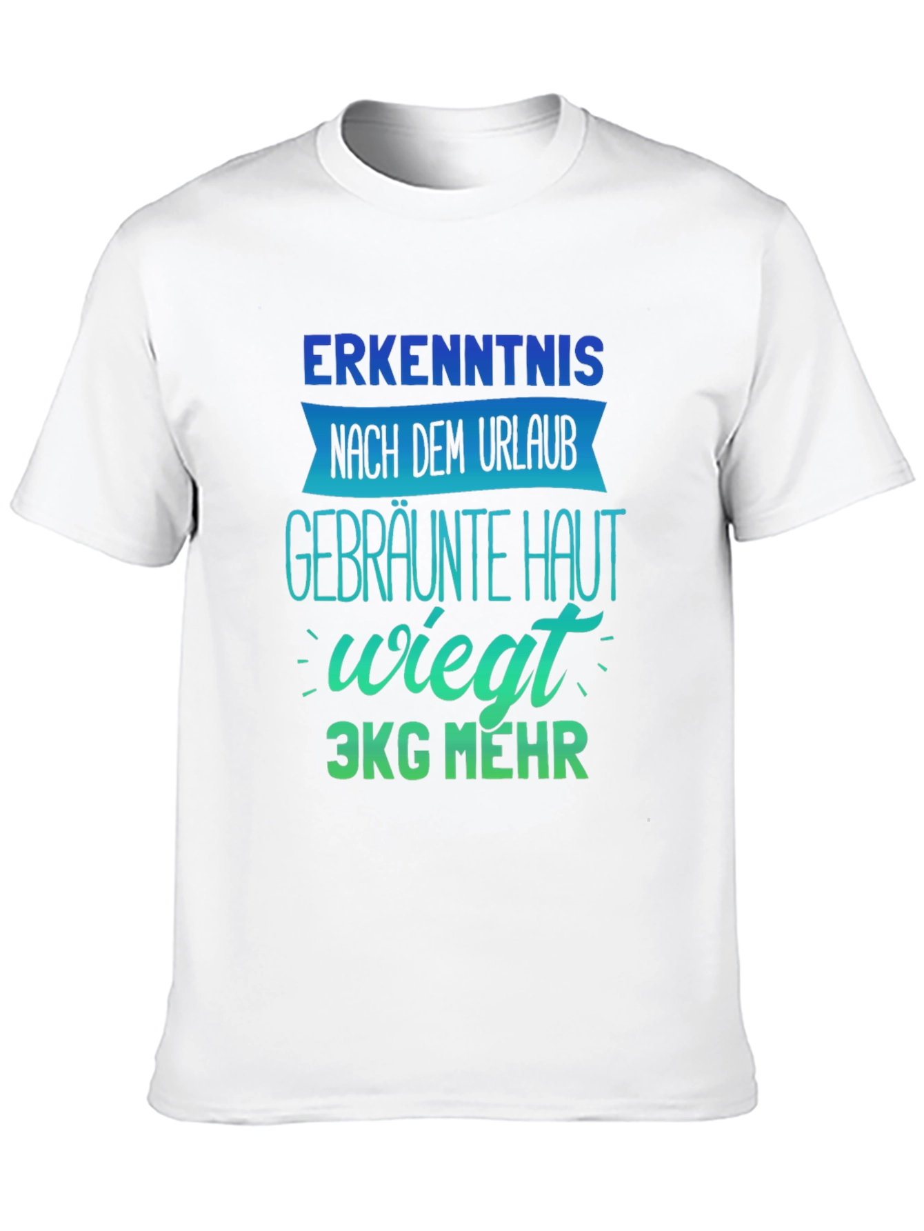 Funny German Tan T-Shirt | Urlaub Beach Vacation Tee
