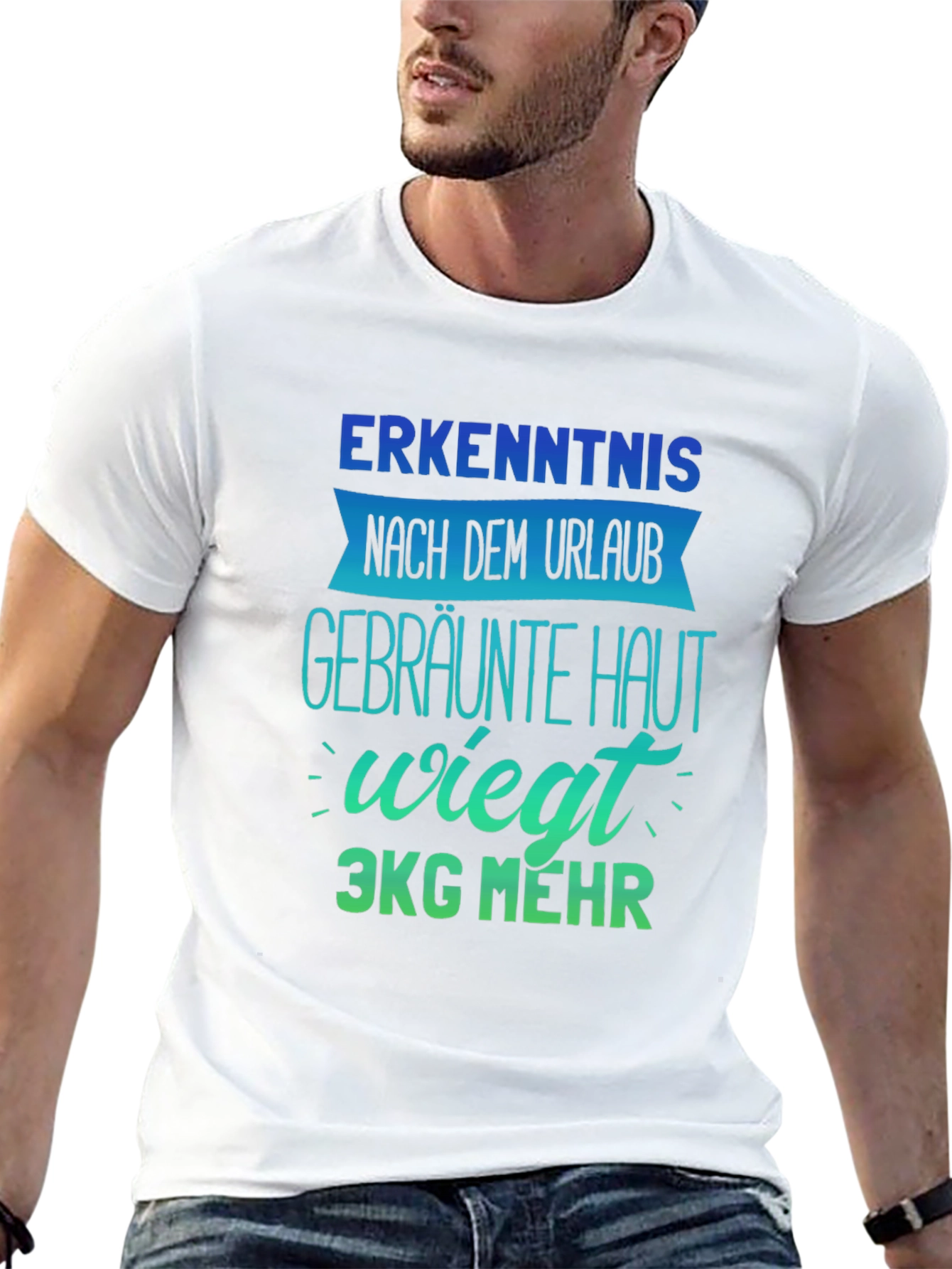 Funny German Tan T-Shirt | Urlaub Beach Vacation Tee